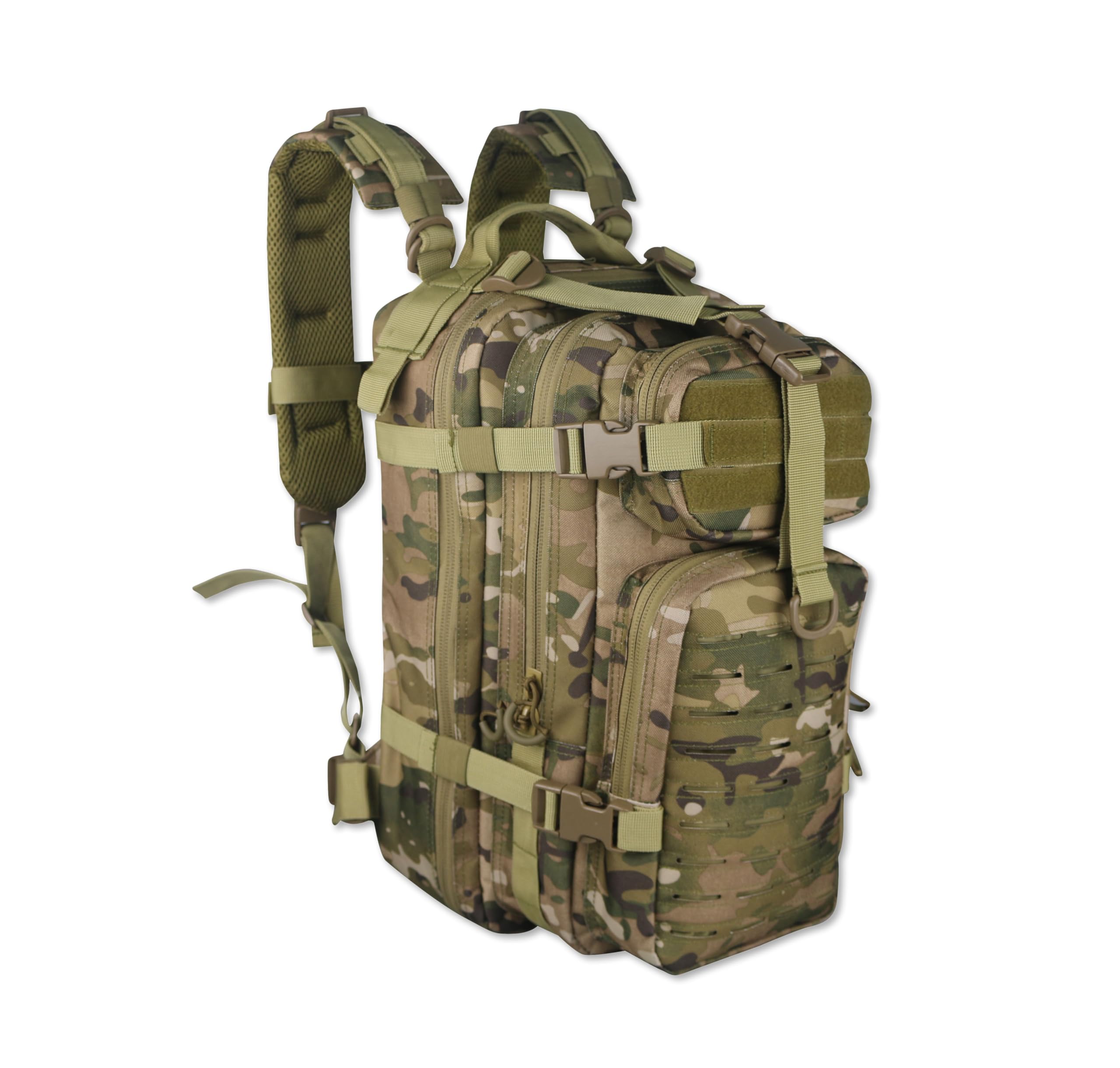 Lightning X Stocked EMS/EMT Trauma & Bleeding First Aid Responder Medical Backpack with Complete Kit - Camouflage Design for Emergency Preparedness, Outdoor Adventures & First Responders