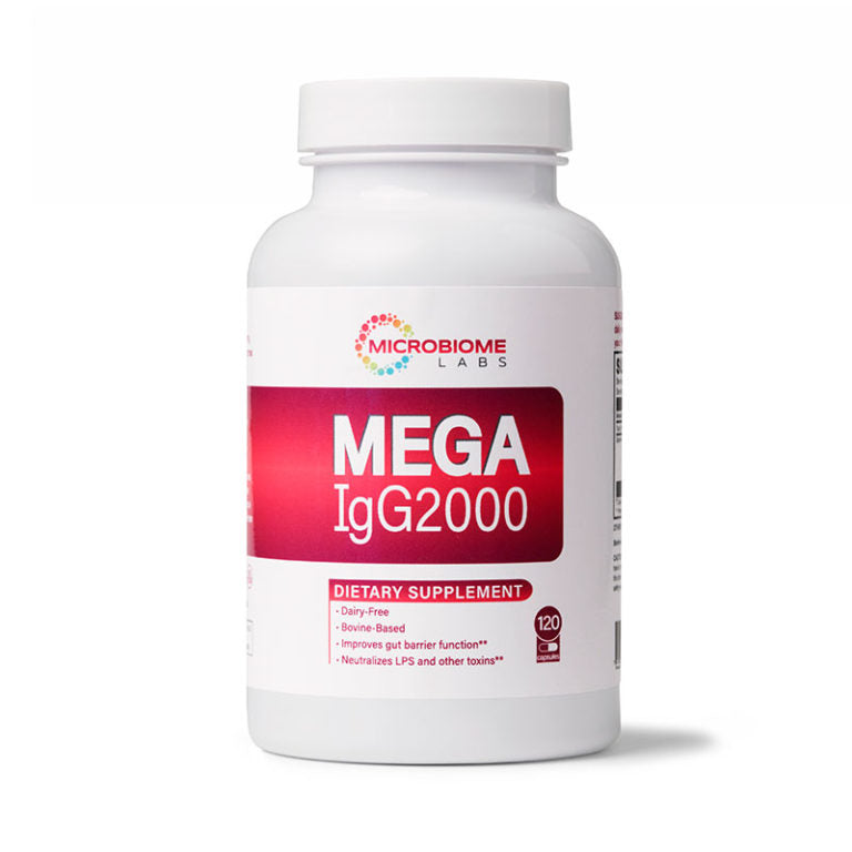 Mega IgG 2000 Capsules - High Potency Immune Support Supplement for Adults - Boost Immunity & Wellness Daily