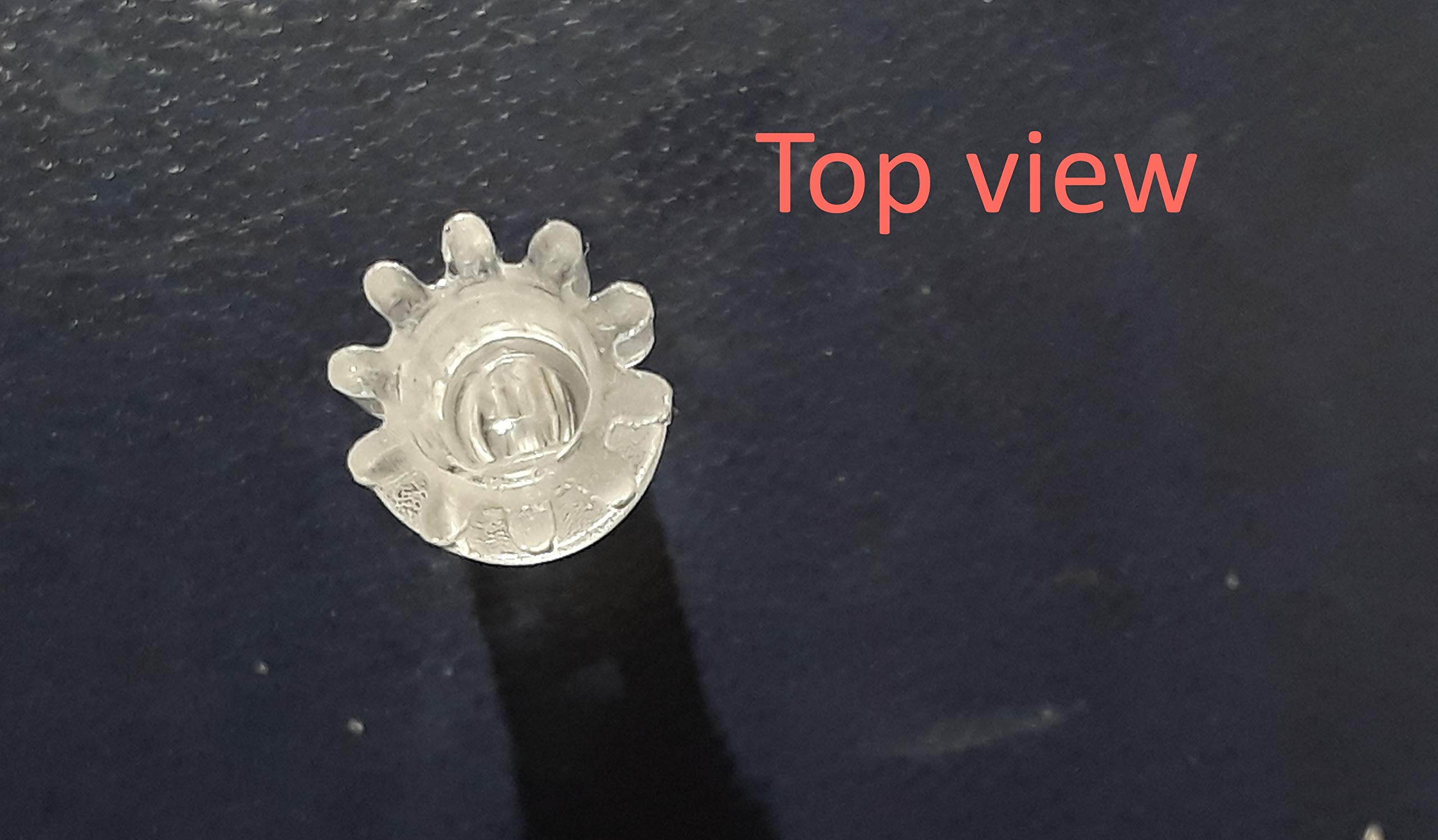 Blind Parts Vertical Blind Track Carrier Clip/Hook - No Carrier (5 Pack) for Window Treatments & Home Decor