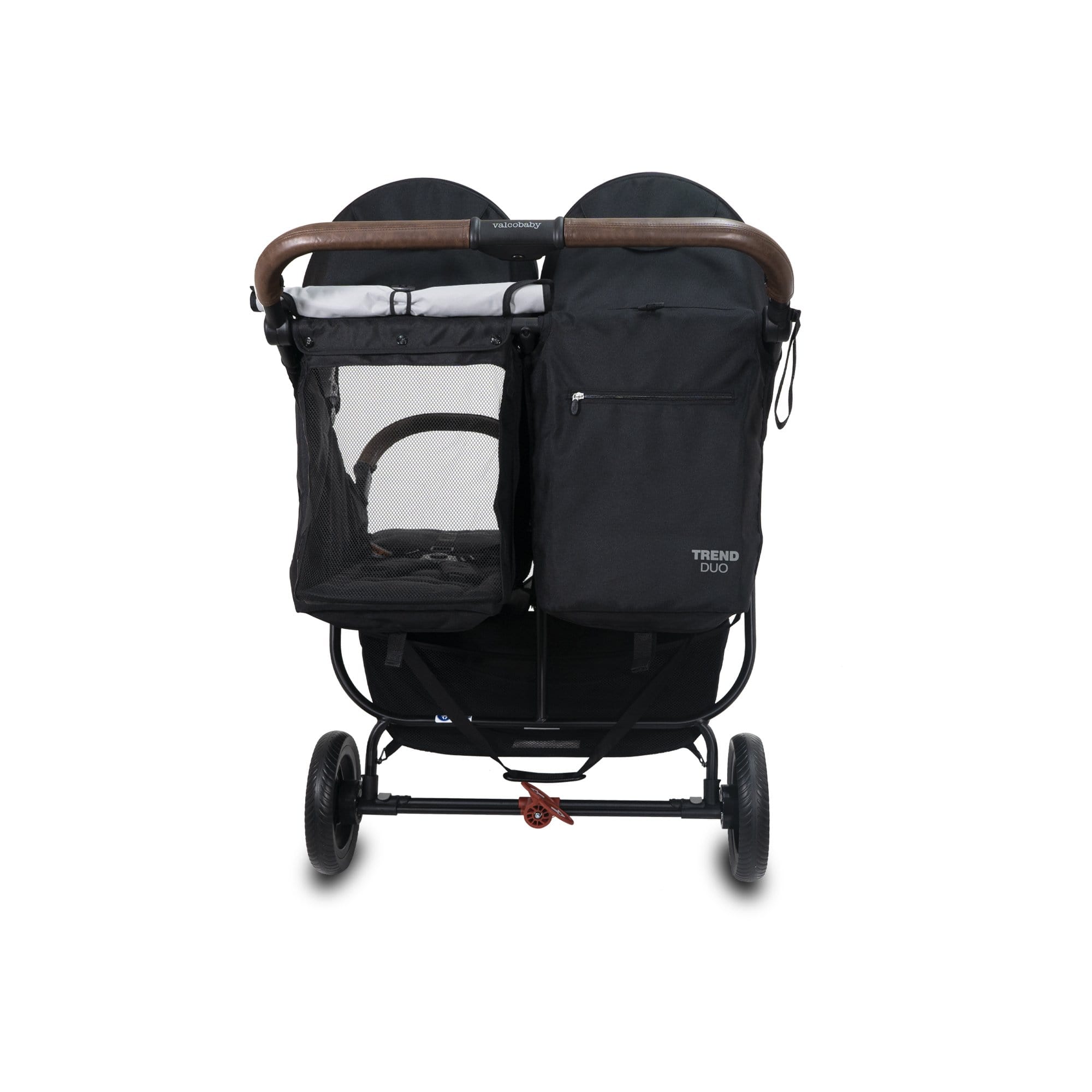 Valco Baby Duo Trend Double Stroller - Lightweight Side by Side Stroller for Twins & Toddlers | Compact Fold, Adjustable Canopy & Smooth Ride - Perfect for Park Walks, Shopping & Travel