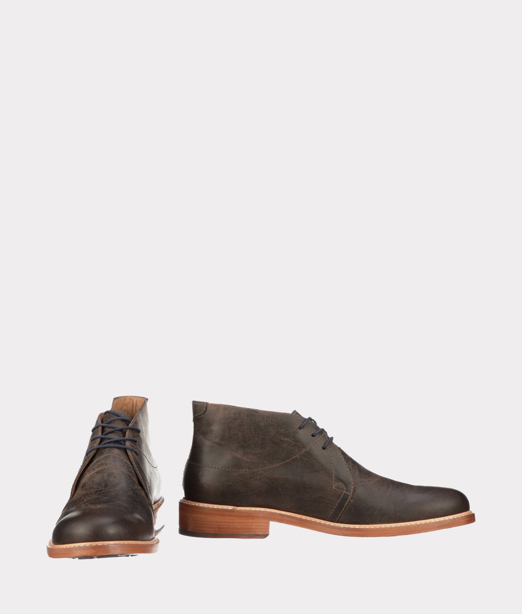 Men's After Ride Chukka Boots - Genuine Leather Chocolate Brown Casual Shoes for Walking & Outdoor Activities | Perfect for Hiking, Travel & Everyday Wear