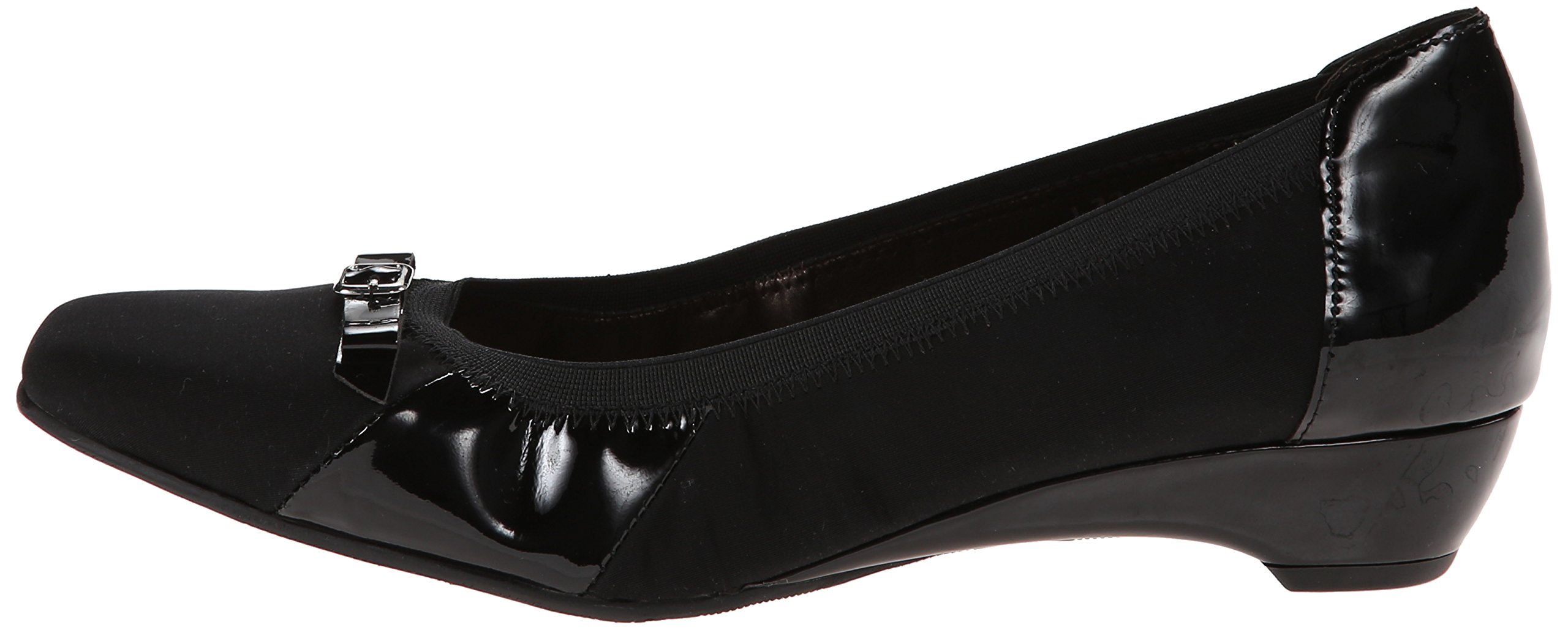 Rose Petals Women's Becky Wedge Pump - Comfortable Low Heel Dress Shoes for Women, Perfect for Weddings, Parties & Office Wear