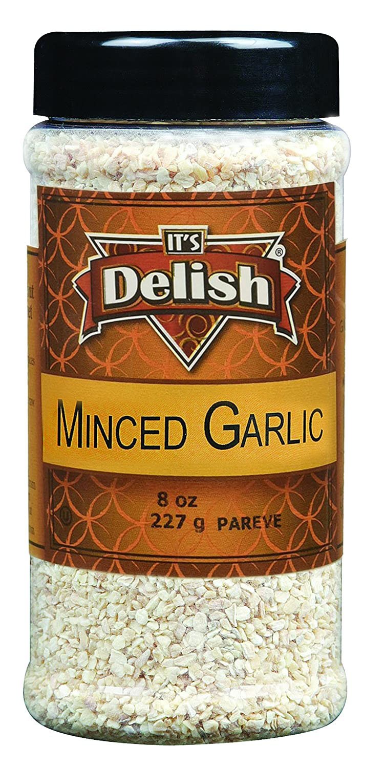 Fresh Minced Garlic in Olive Oil - 100% Natural, No Preservatives - Perfect for Cooking, Sauces & Marinades - 16oz Glass Jar
