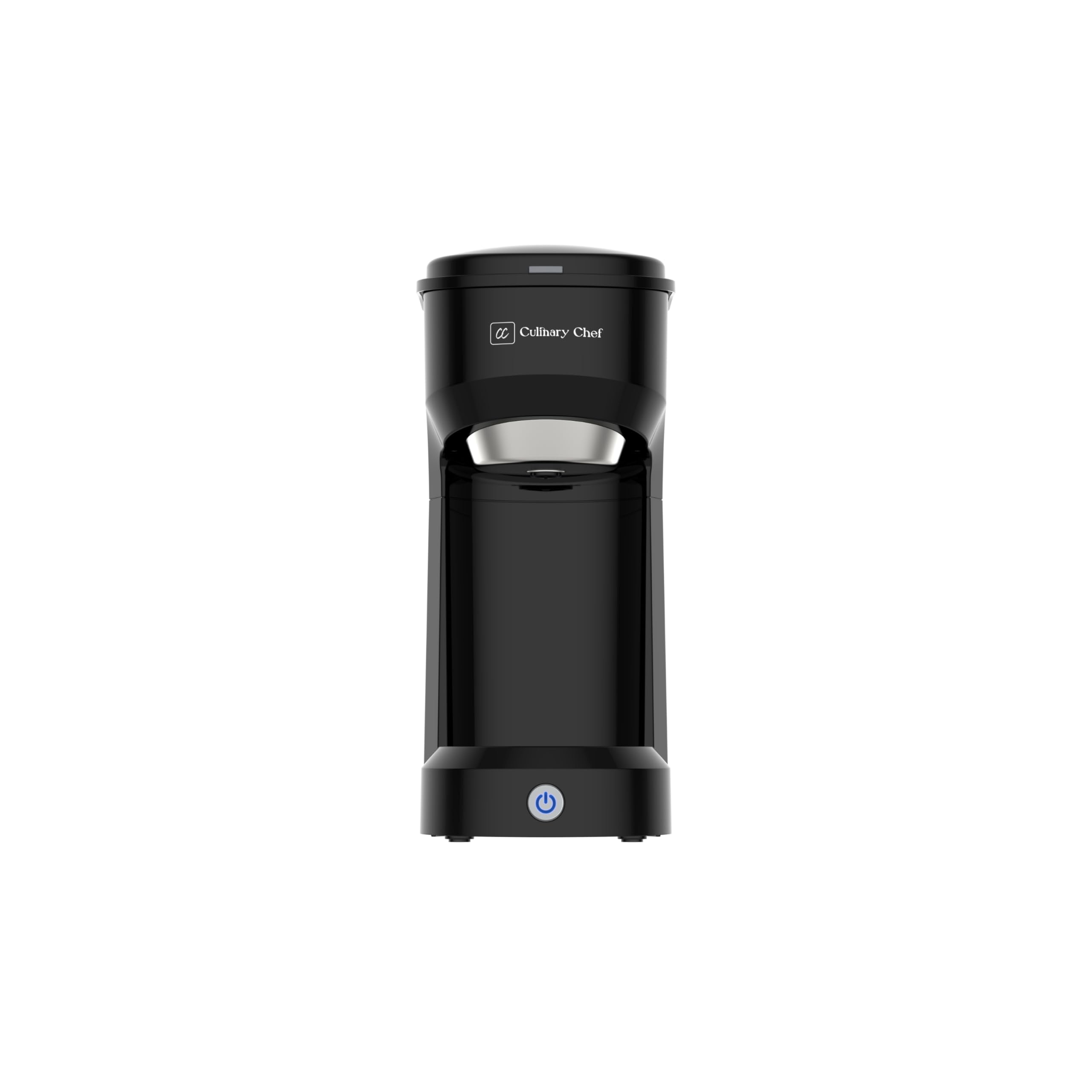 Retro Single Serve Coffee Maker - 300ml Black Brewer for Ground Coffee | Perfect for Home, Office & Travel | Compact & Easy to Use