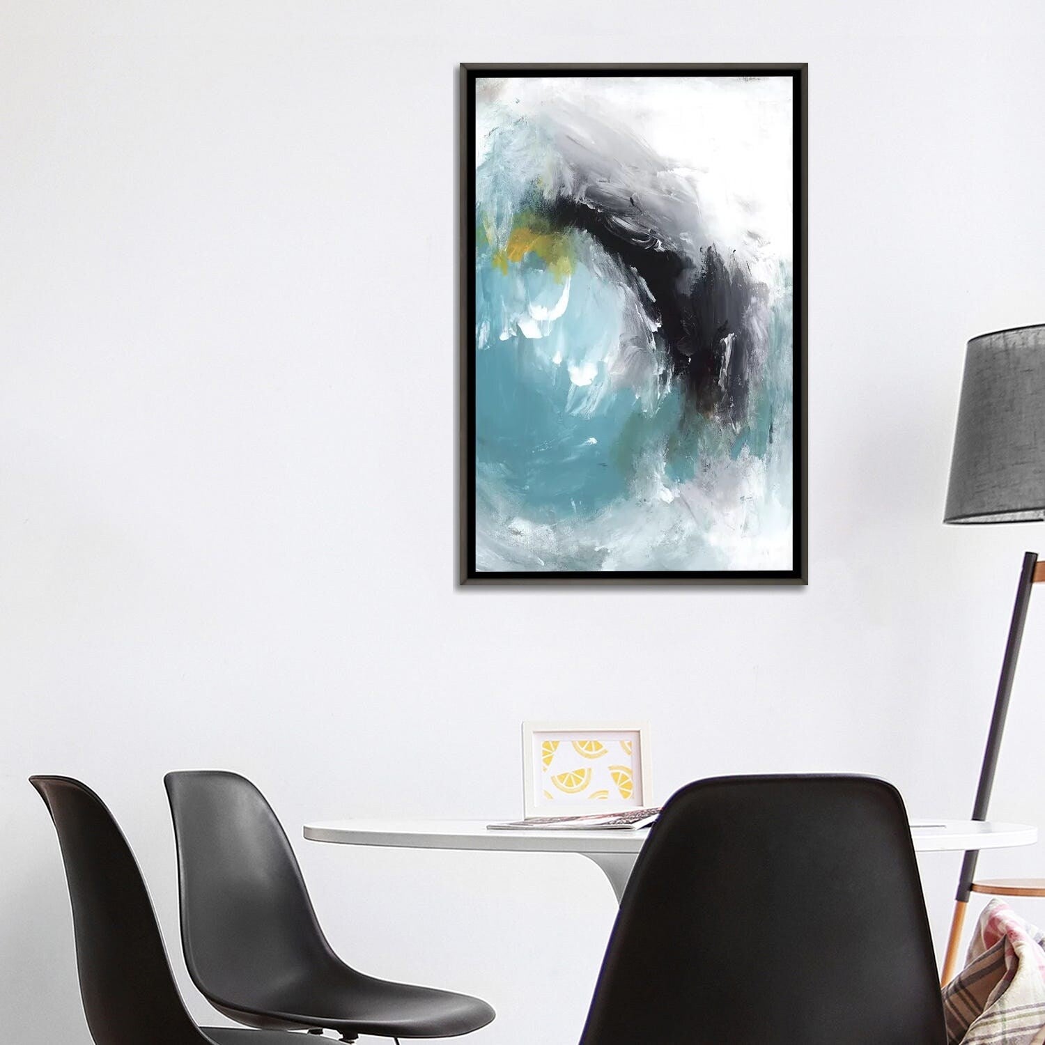 PI Studio Framed Aquamarine I - Elegant Wall Art for Living Room, Bedroom & Office Decor