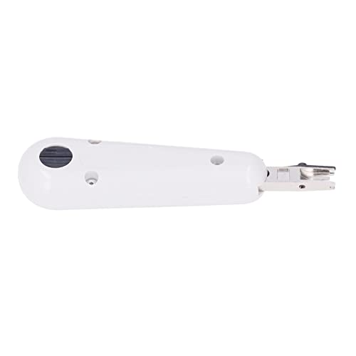 Professional Cable Punch Tool & Wire Punch Down Tool - High-Quality PC Injection Molding for Crimping, Stripping & Network Installation | Ideal for Electricians, Network Technicians & DIY Home Wiring Projects