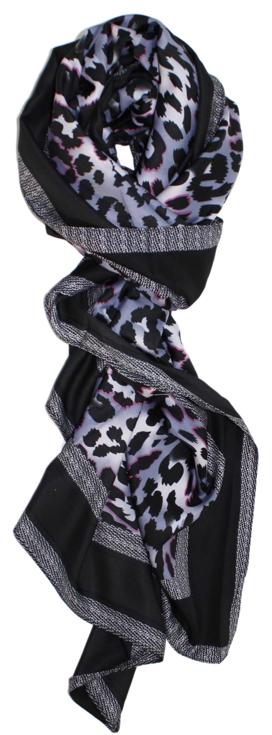 Luxury Leopard Print Scarf - Elegant Fashion Accessory for Women