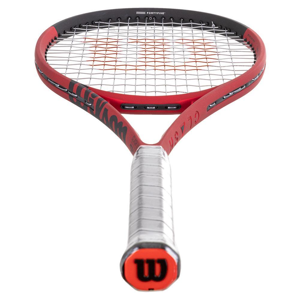 Wilson Clash v2.0 Tennis Racket - 100 sq in Head Size, Carbon Fiber Frame for Power & Control - Perfect for Recreational & Competitive Players (Indoor/Outdoor Courts)