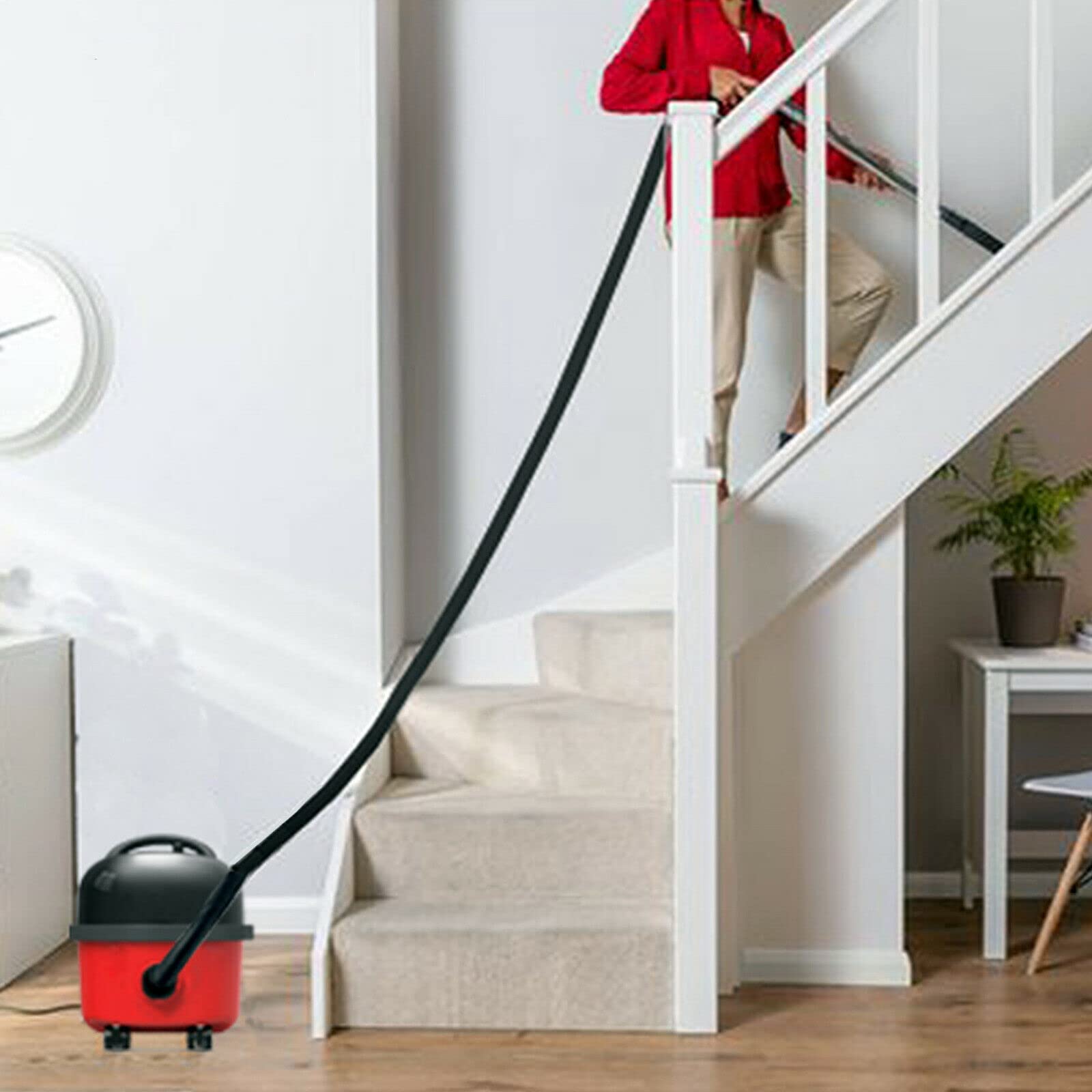 SPARES2GO Vacuum Cleaner Tool Brush Kit - Compatible with Numatic Henry & Hetty Models (2.5m Cable) | Replacement Accessories for Deep Cleaning Carpets, Upholstery & Hard Floors