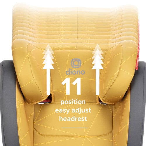 Diono Monterey 2XT Latch Booster Car Seat for Kids - High Back Convertible Safety Car Seat with LATCH System for Toddlers & Big Kids - Perfect for Travel & Everyday Use