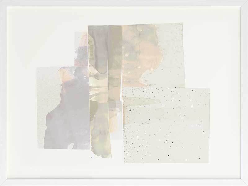 Falling Free Framed Art Print - Modern Wall Decor for Living Room, Bedroom & Office - Ready to Hang Canvas Painting for Home Decor