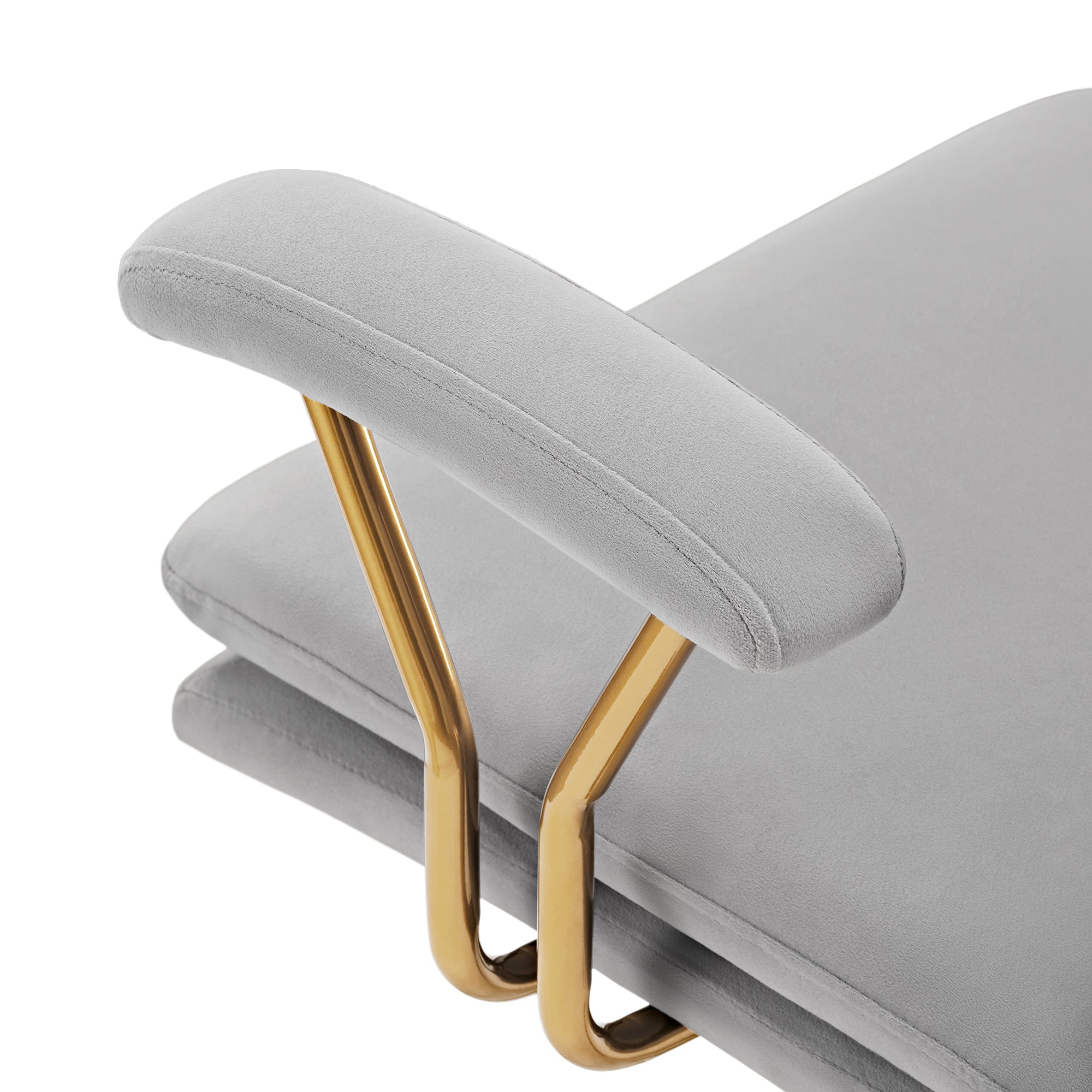 Premium Adena Velvet Office Chair - Ergonomic Desk Chair with Lumbar Support for Home & Office Workspaces | Perfect for Remote Work, Gaming & Study