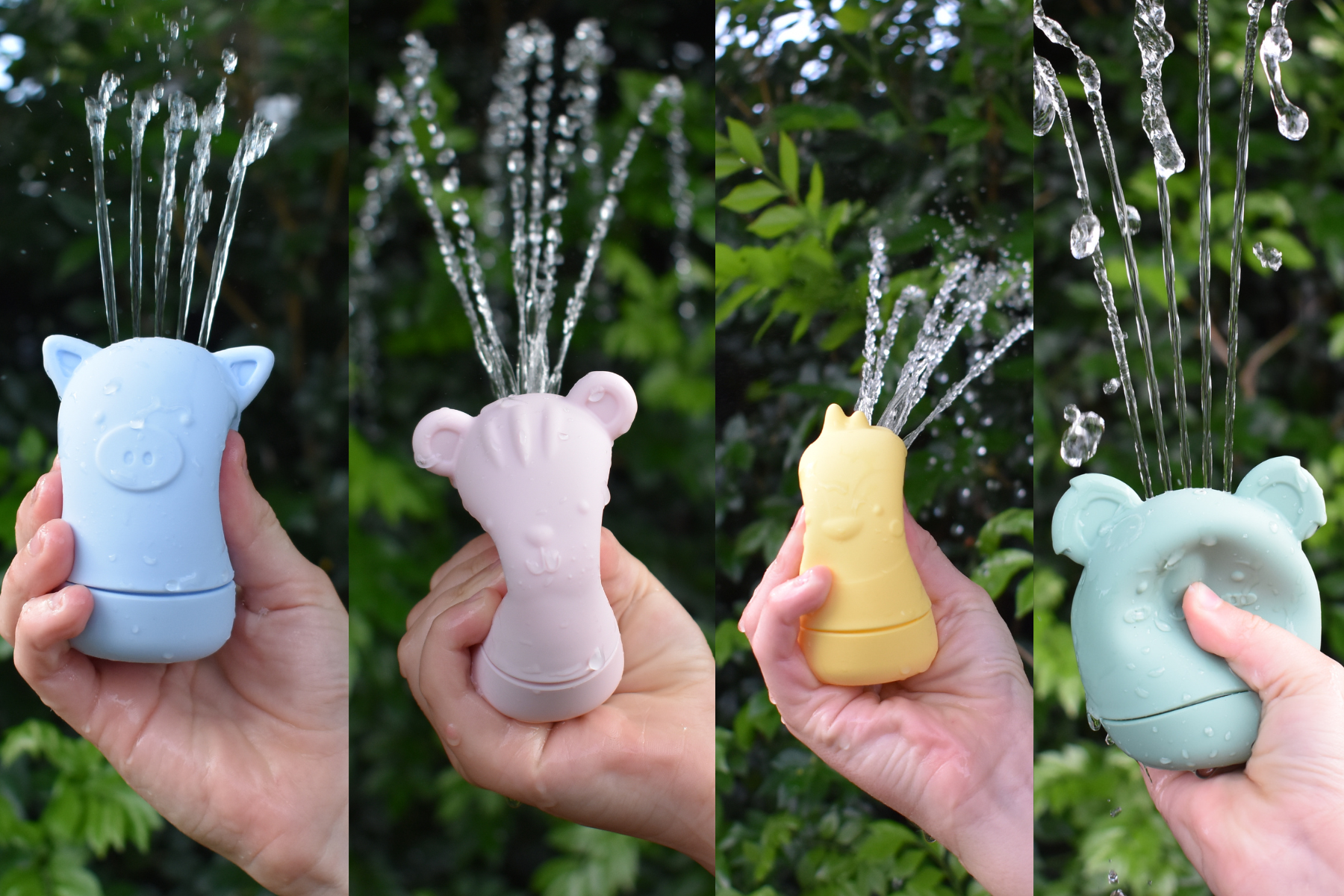 Koala Dream Brave Beasts Animal Shaped Liquor Pourers - Fun Novelty Drink Dispensers for Cocktail Parties, Home Bars & Gifts