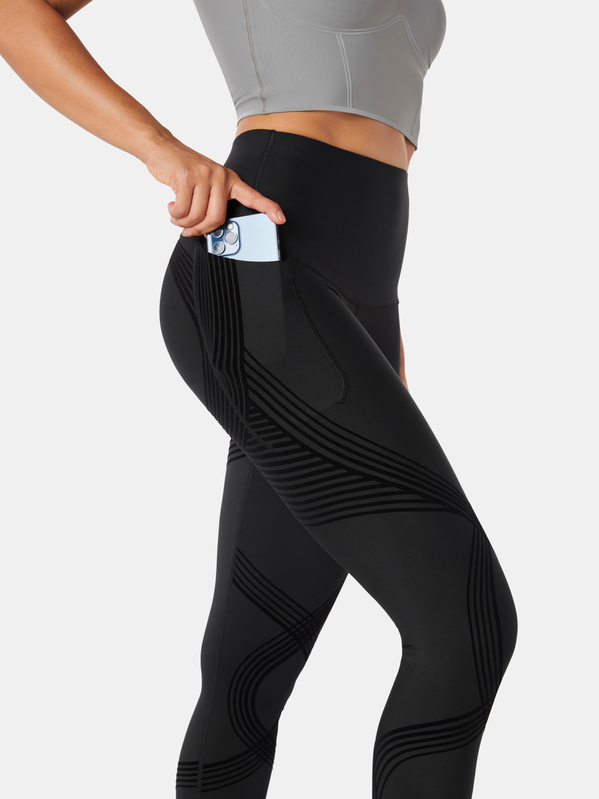 Fanka High Waisted Yoga Pants for Women - Compression Sculpting Leggings with Side Pockets, Non See Through & Reversible - Perfect for Workout, Running & Lounge Wear