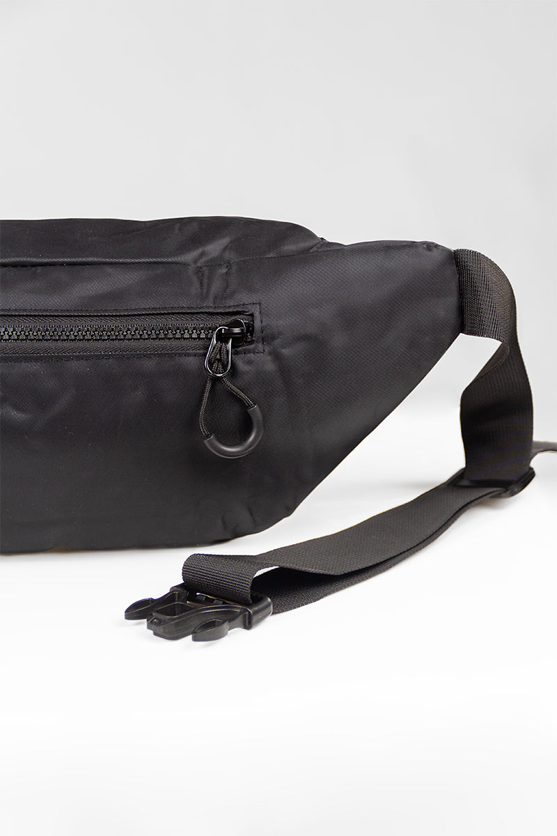 Men's Waist Bag - Ocn Trapped Black - Perfect for Running, Travel & Outdoor Activities