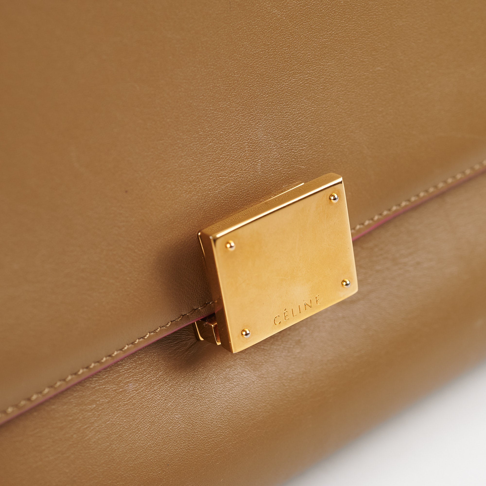 Celine Trapeze Medium Handbag in Green & Pink - Stylish Crossbody Bag for Women, Perfect for Work, Travel & Everyday Use