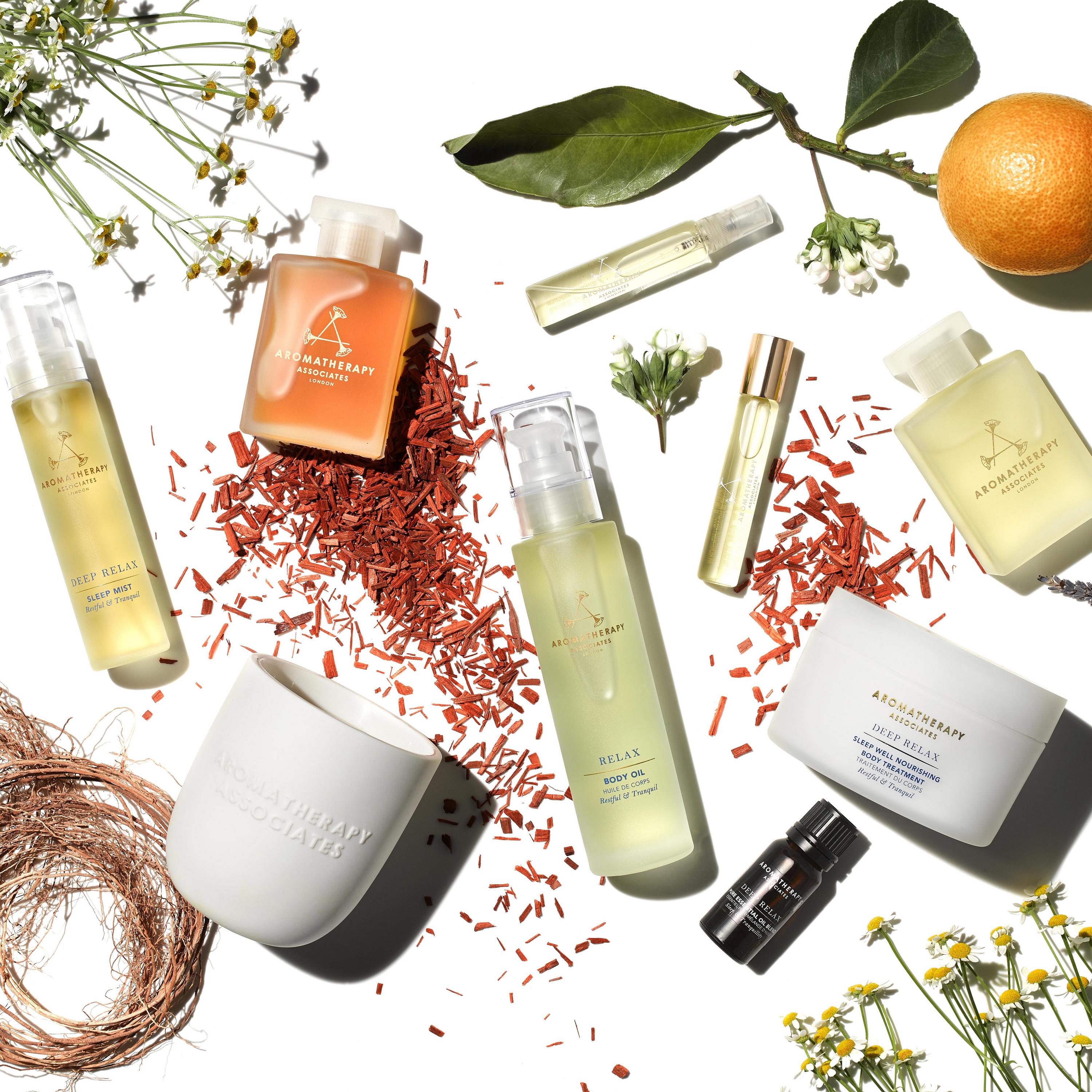 Deep Relax Bundle - Aromatherapy Essential Oils Set for Stress Relief & Sleep Aid | Perfect for Meditation, Yoga & Home Spa