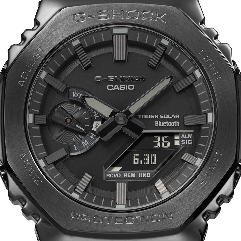 G Shock GMB2100BD-1A CasiOak Full Metal Watch - Rugged Digital Sports Watch for Men, Water Resistant, Shockproof - Perfect for Outdoor Adventures, Workouts & Daily Wear
