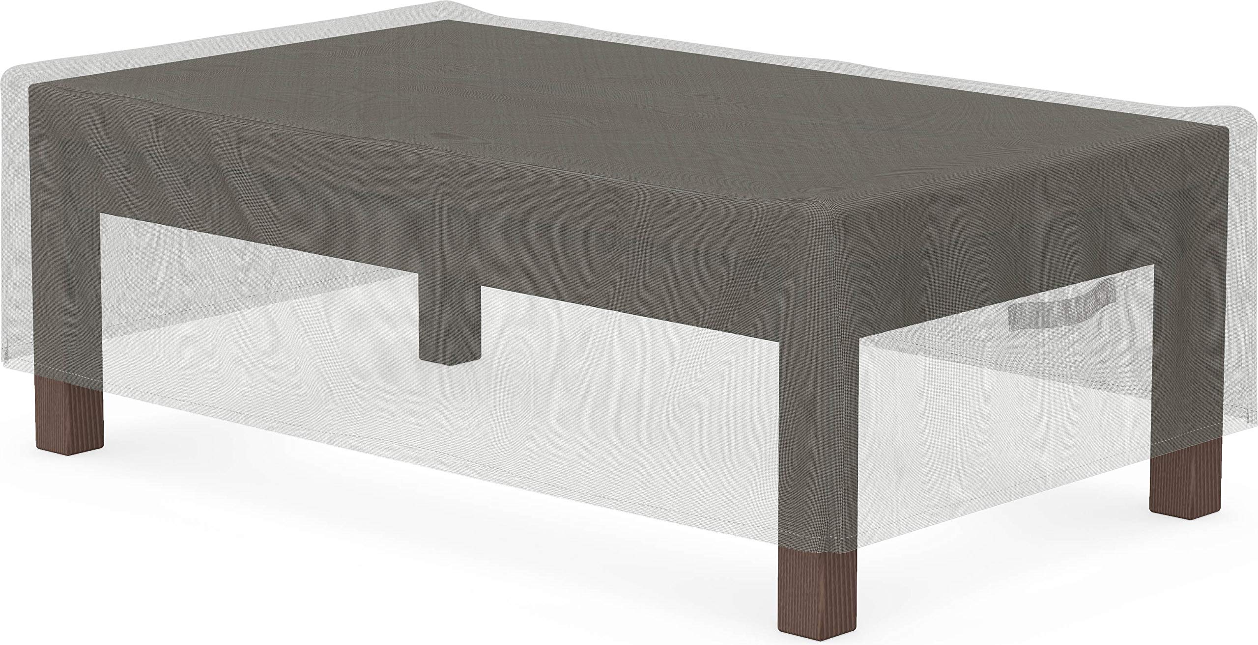 Waterproof Patio Coffee Table Cover 48x28x13 - Outdoor Furniture Protection
