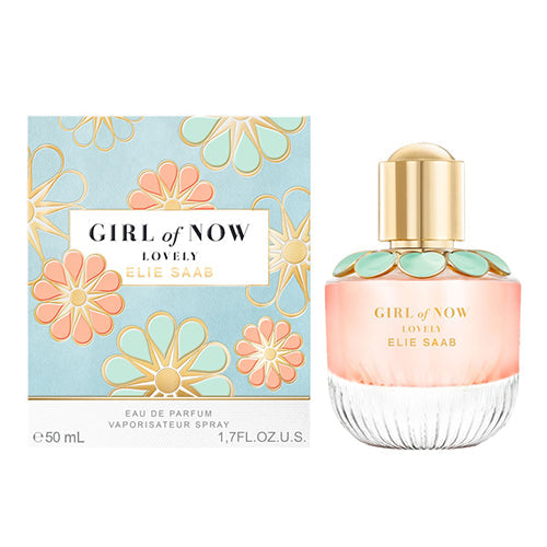 Elie Saab Girl Of Now Lovely 50ml Eau de Parfum for Women - Floral Oriental Fragrance, Perfect for Date Night & Special Occasions