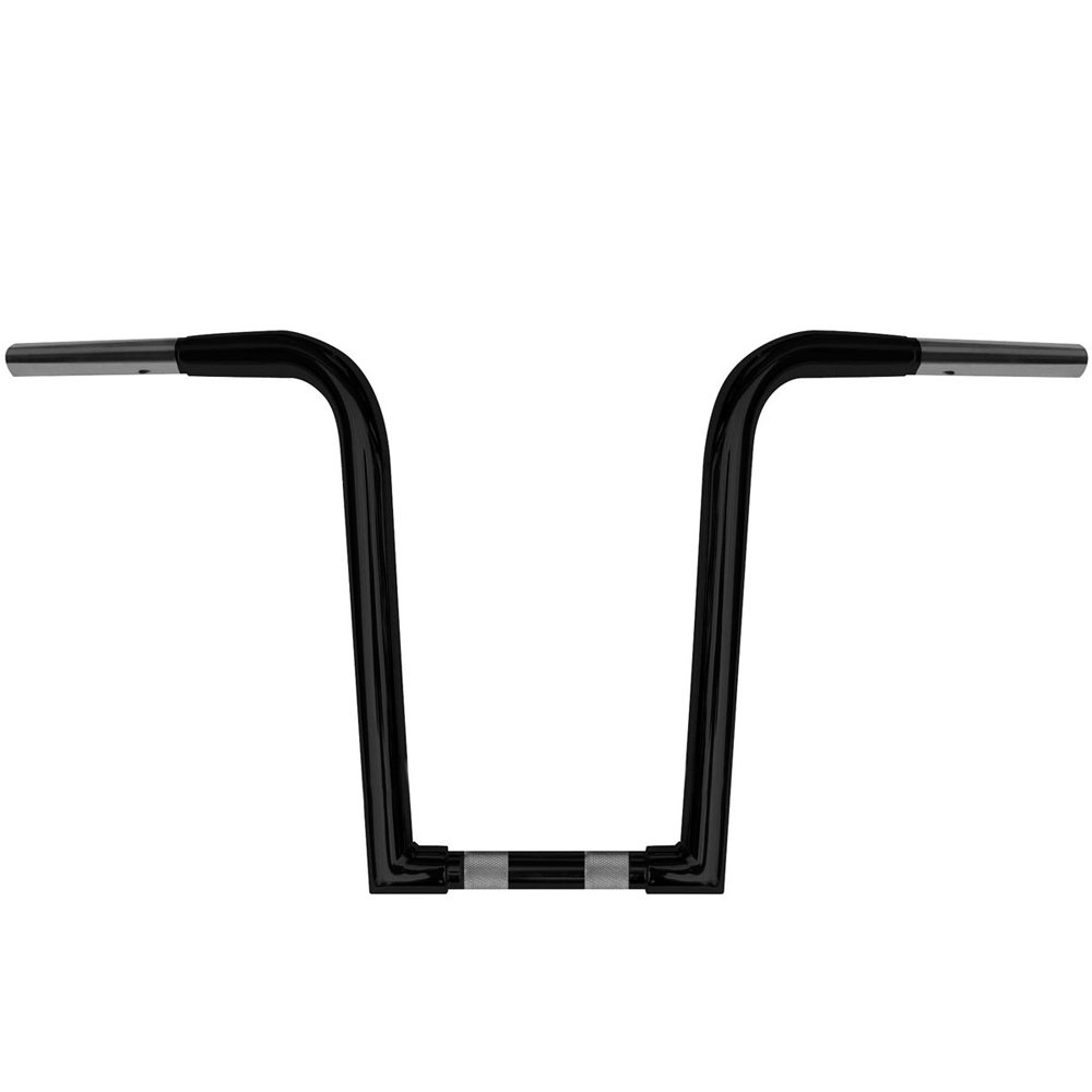 **Outlaw Z Narrow Base Ape Hanger Handlebars - 14 Inch Black for Harley Davidson Motorcycles - Comfortable Cruiser & Chopper Riding Accessory**