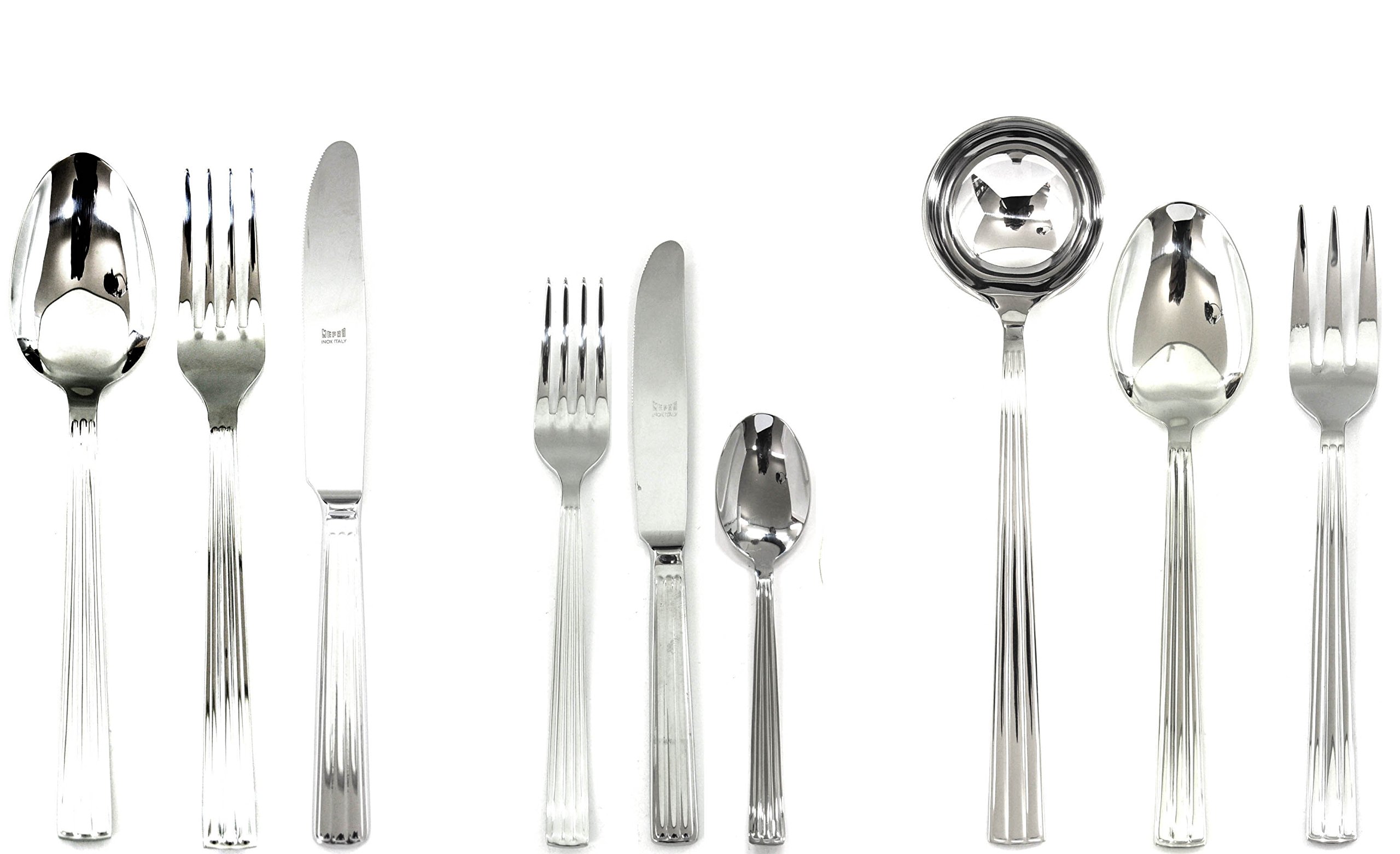 Premium MEPRA Flatware Sets - Elegant Stainless Steel Silverware for Fine Dining, Wedding Gifts & Formal Occasions