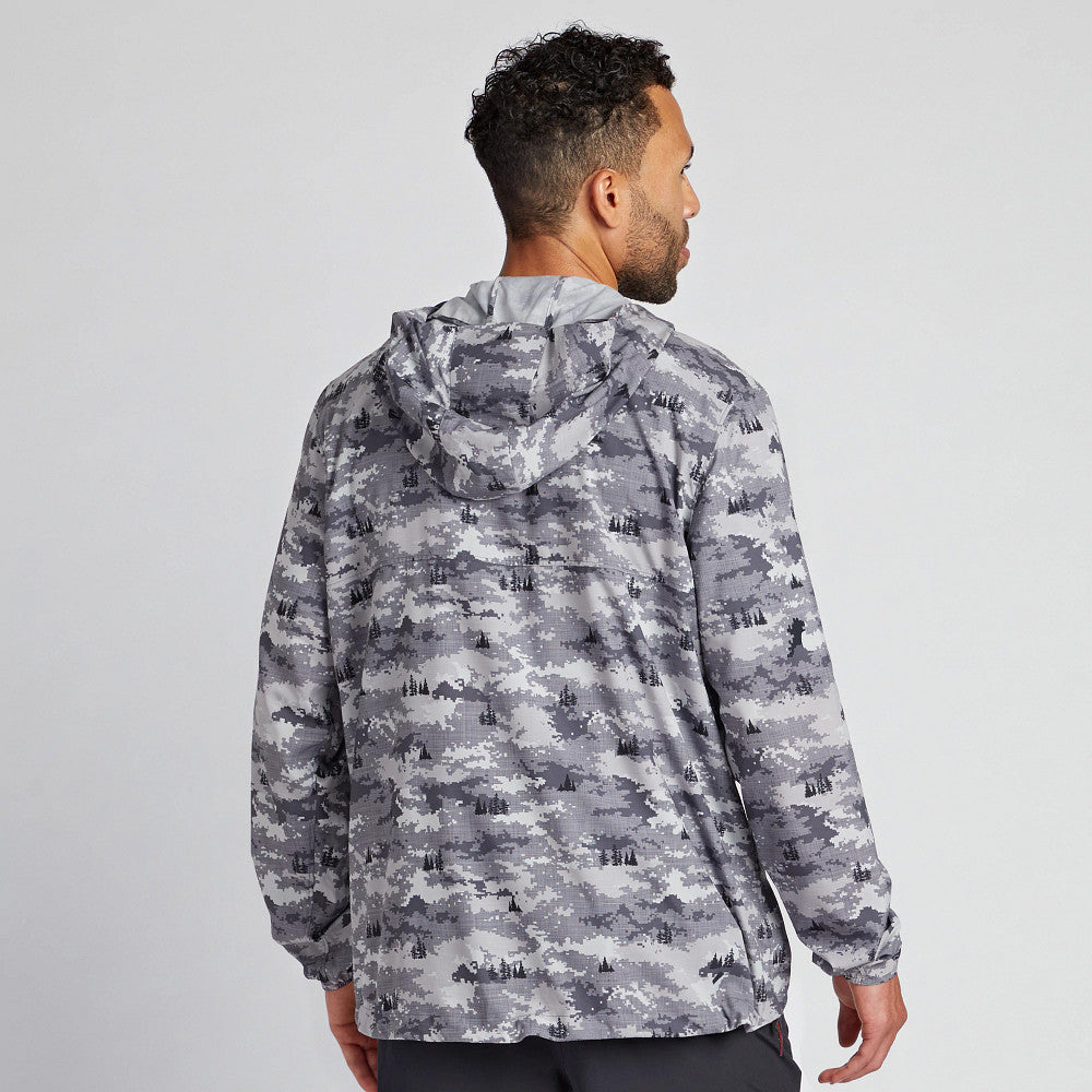 Men's KORSA Haven Run Jacket - Lightweight Waterproof Windbreaker for Outdoor Running, Hiking & Travel - Perfect for All-Weather Activewear