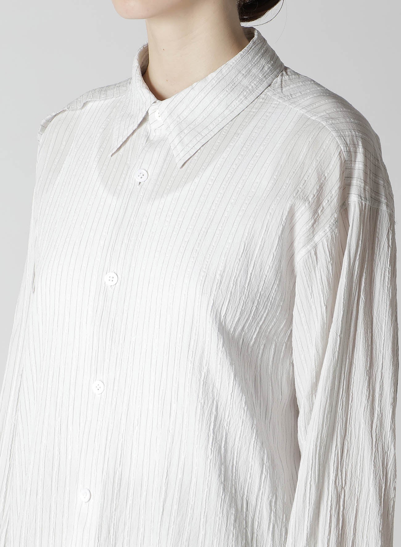 Stylish Cotton Voile Back Side Cloth Stripe Blouse for Women - Perfect for Casual Outings, Office Wear & Summer Fashion