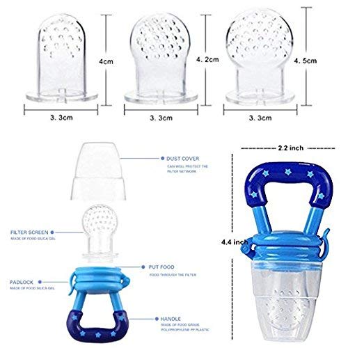 Best Baby Fruit Feeder Bag for Toddlers & Kids - Safe & Reusable Mesh Feeder for Teething, Snacks & Healthy Eating - Perfect for On-the-Go, Travel & Home Use