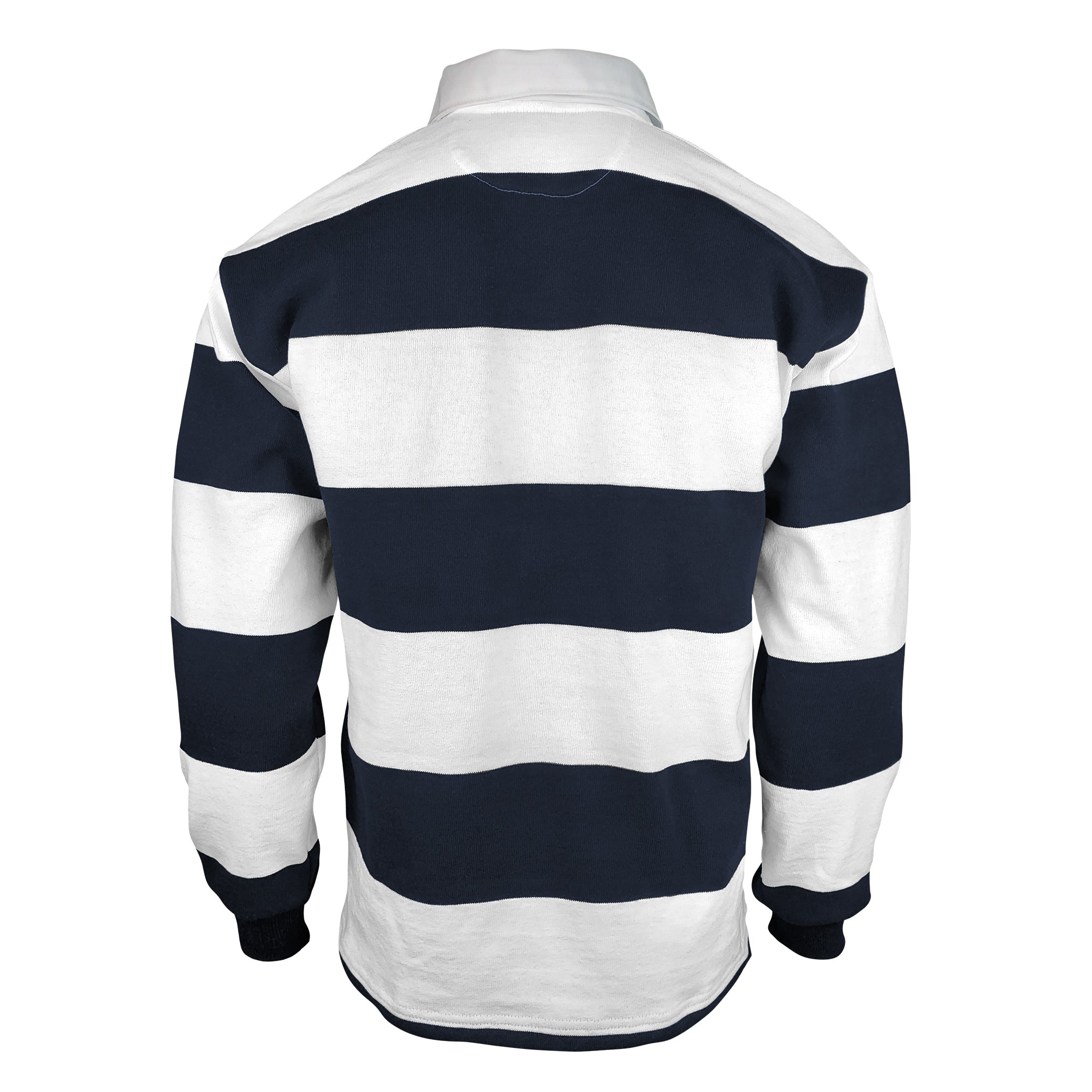 Georgetown Prep Traditional 4 Inch Stripe Jersey - Classic Cotton Knit Polo Shirt for Men | Perfect for School Uniforms, Sports Teams & Casual Wear