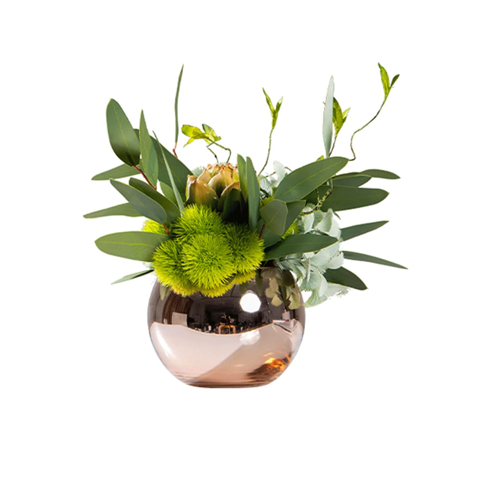 Realistic Artificial Succulent Plants in Pot - Fake Desk Plants for Home & Office Decor, Beautiful Faux Greenery for Bedroom, Shelf, Living Room, and Workspace Decoration - Low Maintenance Indoor Plants for Modern Spaces
