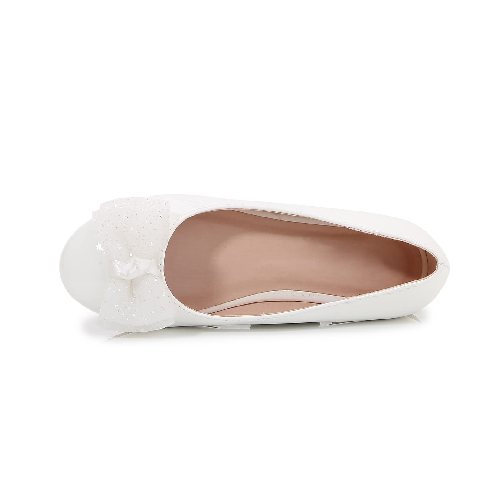 Girls Mary Jane Ballet Flats - Comfortable Round Toe Dress Shoes for Toddler & Kids | Perfect for School, Parties & Special Occasions