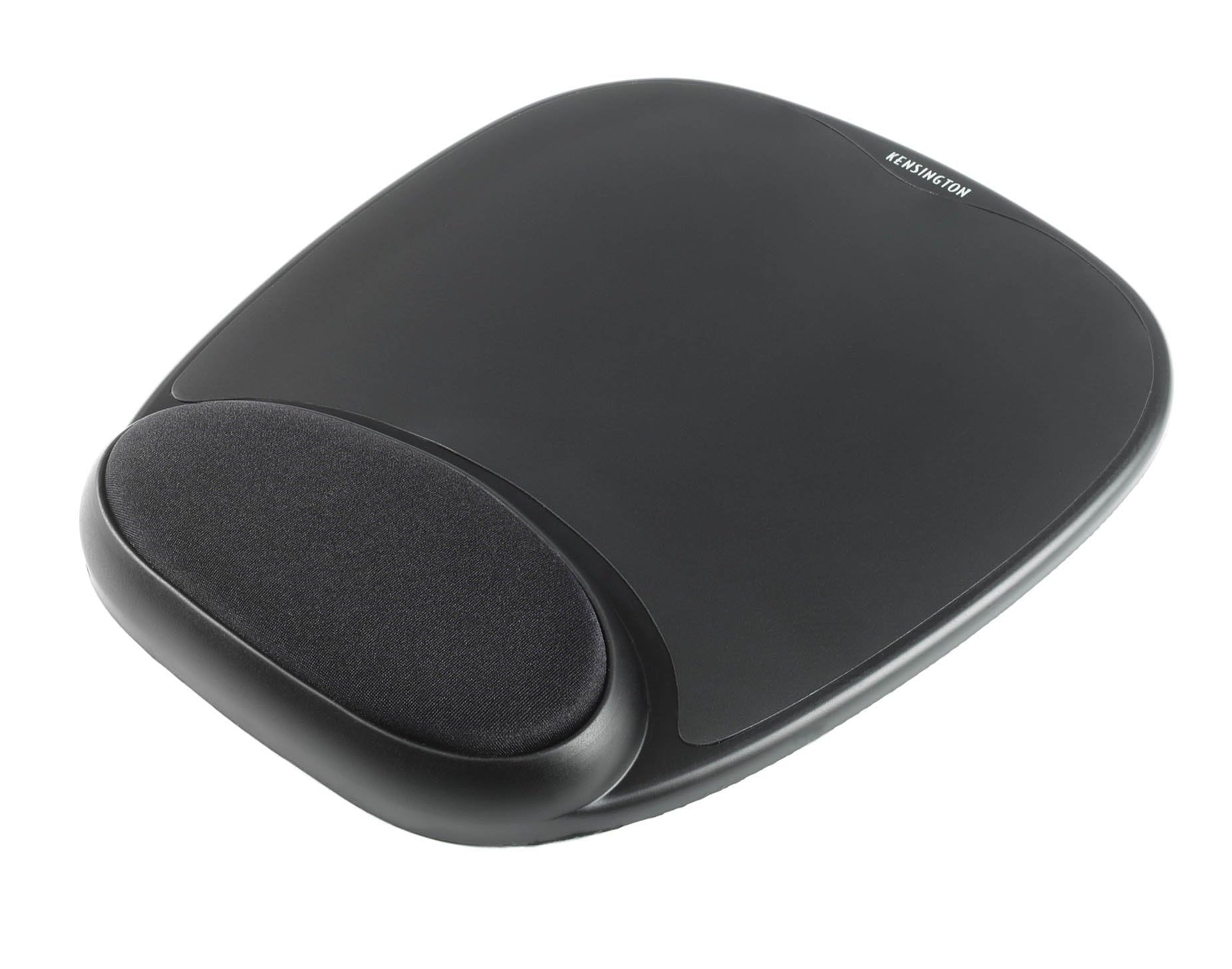 Ergonomic Kensington Mouse Pad with Gel Wrist Rest - Non-Slip Base for Laser & Optical Mice (8.15