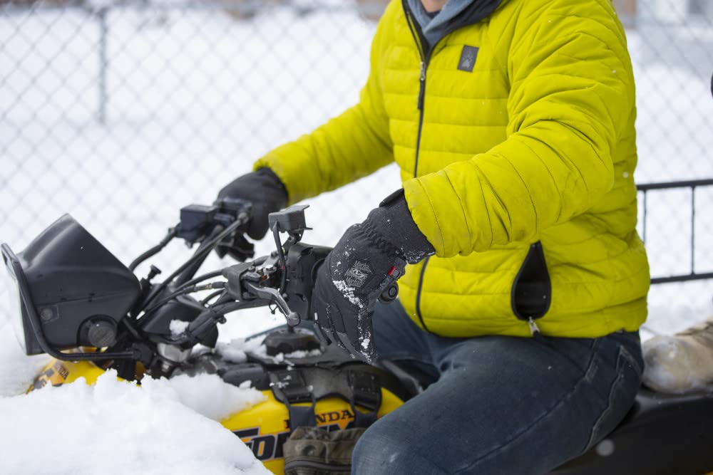 Mechanix Wear ColdWork WindShell Winter Work Gloves - Windproof & PrimaLoft Insulated Touchscreen Gloves for Men - XX-Large Black - Ideal for Construction, Outdoor Work & Winter Activities in Moderate Cold Weather