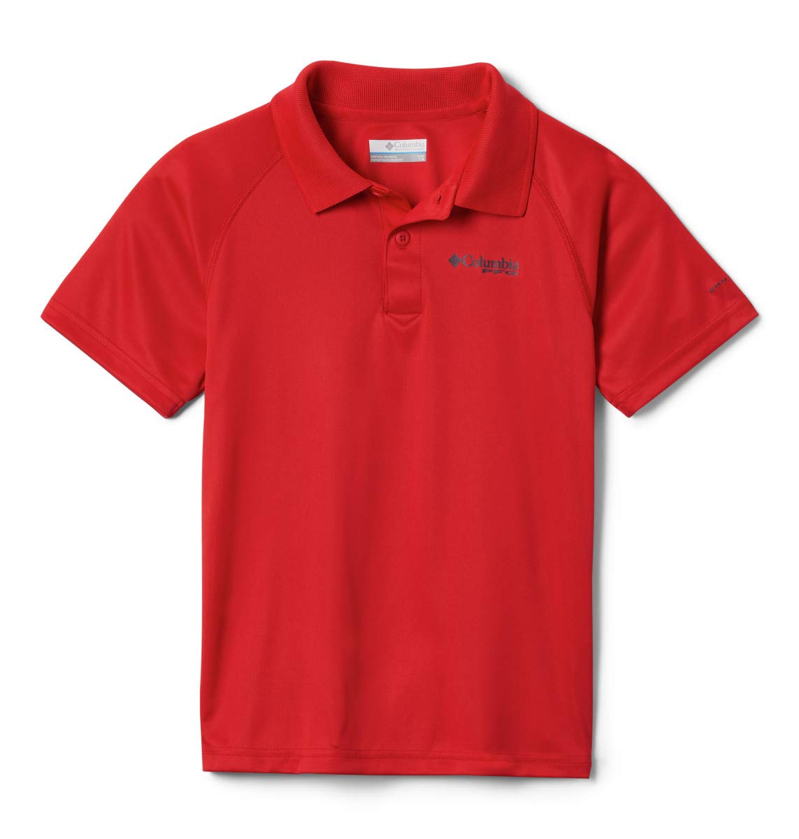 Columbia Boys' Terminal Tackle Polo Shirt - Moisture-Wicking Quick-Dry Performance Shirt for Outdoor Sports & School Activities