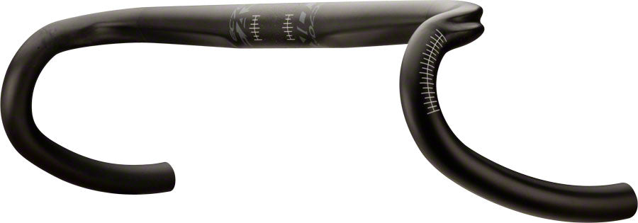 Easton EC70 AX Drop Handlebar - 31.8mm Clamp, 40cm Width, 120mm Drop - Black Carbon Fiber Road Bike Handlebar for Racing & Endurance Cycling