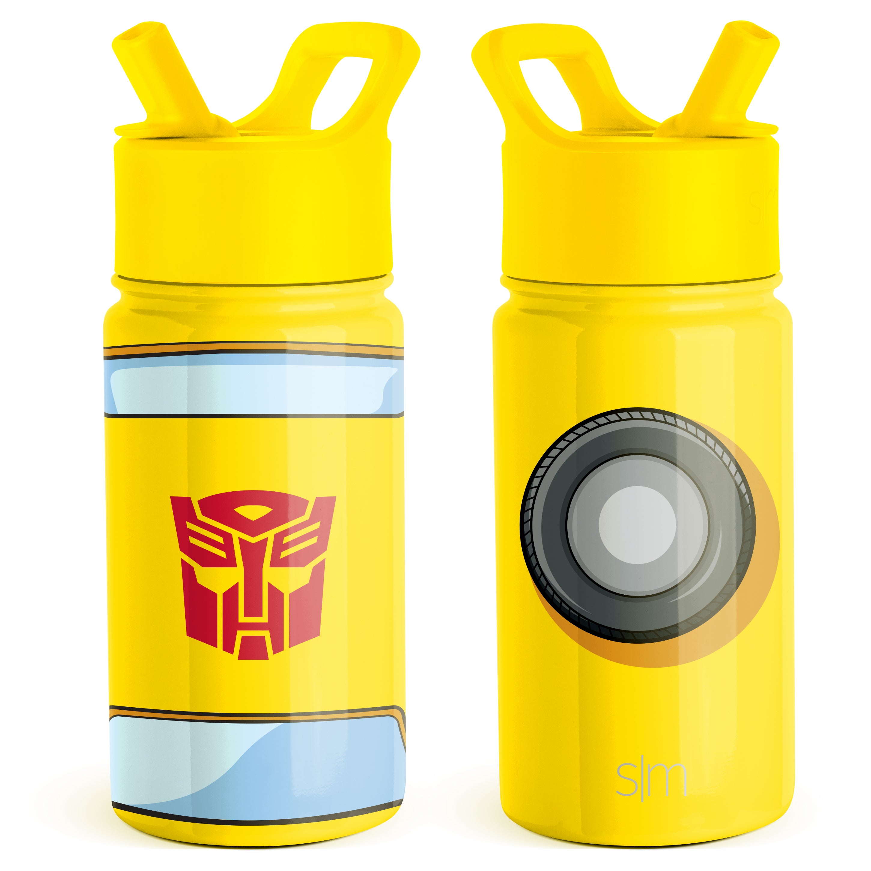 Summit Kids Water Bottle with Straw Lid - BPA Free Leak Proof Insulated Stainless Steel Bottle for School, Sports & Outdoor Activities
