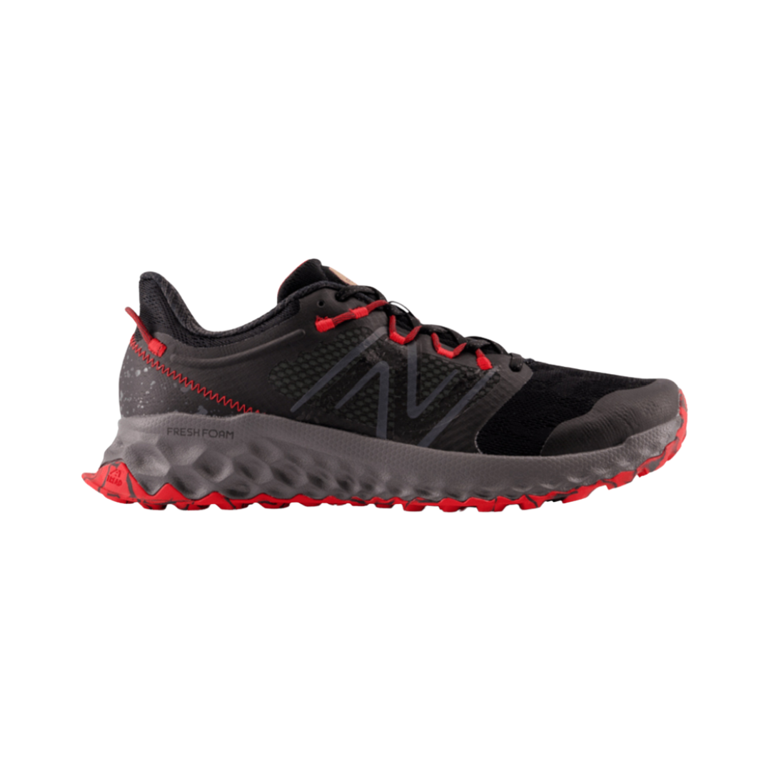 New Balance Men's Fresh Foam x Garo v1 Magnet Running Shoes - True Red/Black (D Width) | Lightweight Cushioned Sneakers for Jogging, Gym Workouts & Everyday Wear