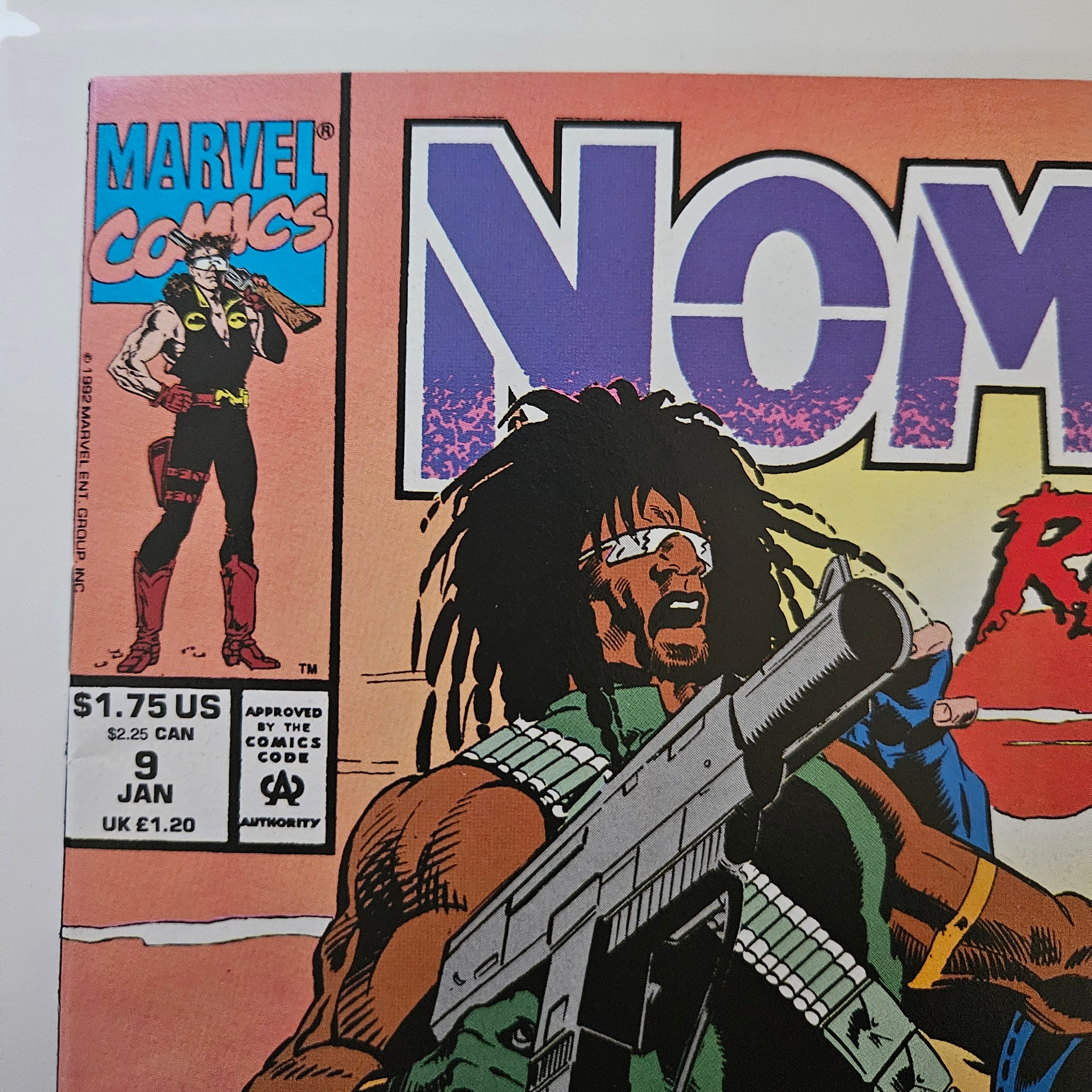 Nomad (Volume II) #9: Red Tide - Marvel Comic Book 1992 | Rare Collectible for Marvel Fans & Comic Book Enthusiasts