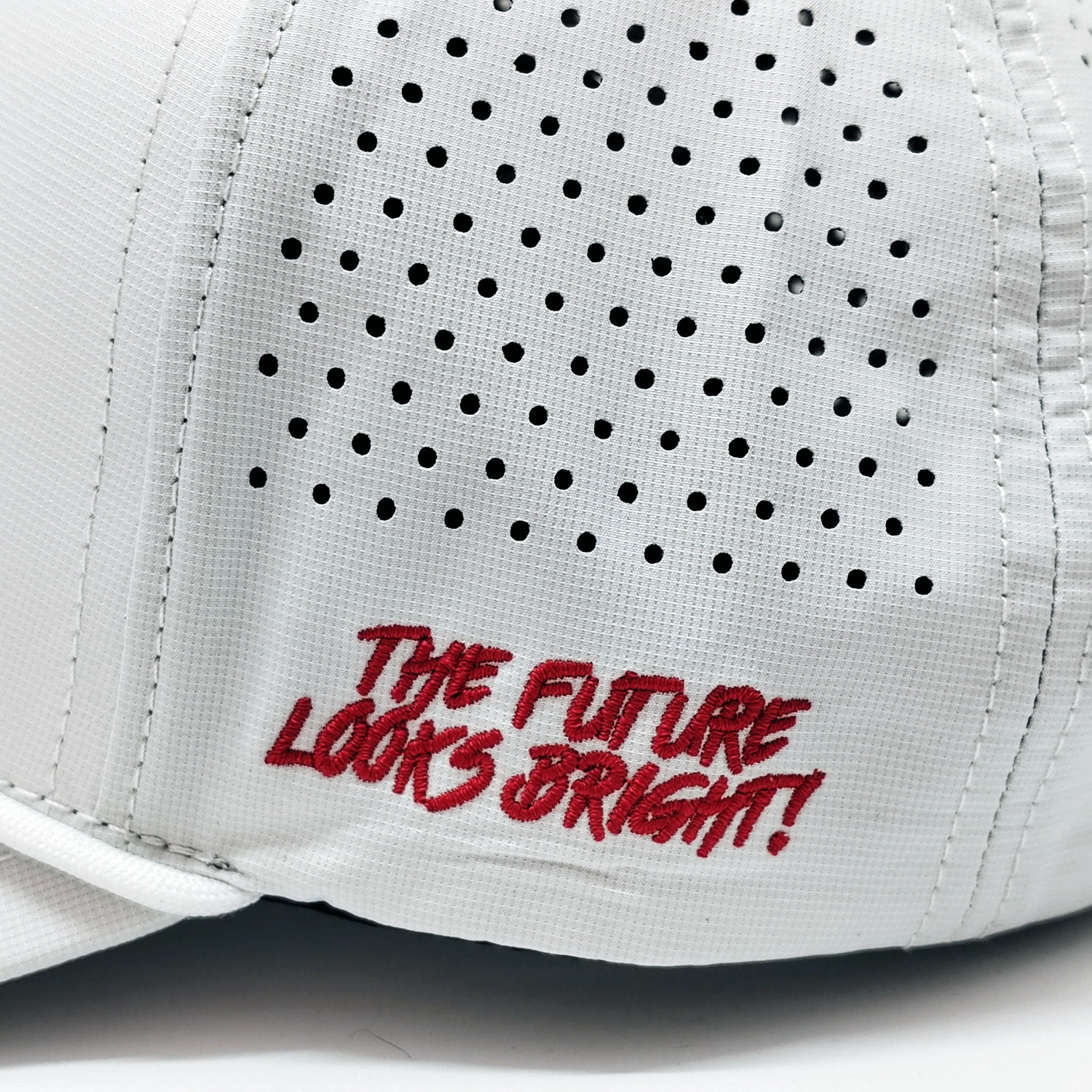 VT Flag Patch White Future Looks Bright Performance Snapback Hat - Stylish Adjustable Baseball Cap for Men & Women - Perfect for Outdoor Sports, Casual Wear, and Fan Gear