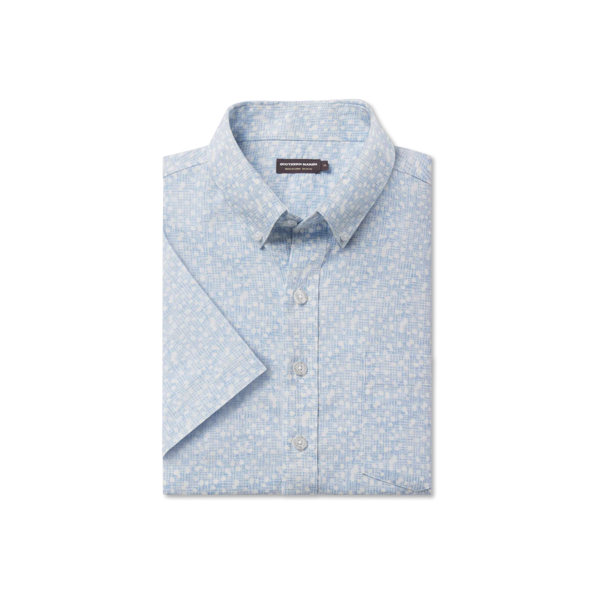 Southern Marsh Blaise Relaxed Shirt - Light Blue Casual Button Down for Men | Perfect for Outdoor Activities & Weekend Wear