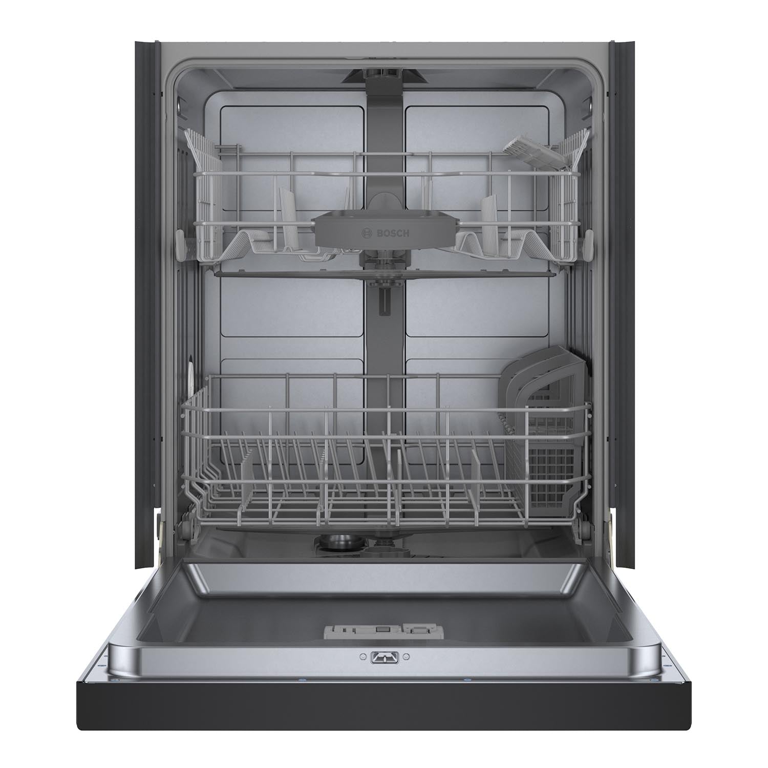 Bosch 24 Inch Black Smart Dishwasher with Home Connect - SHE3AEM6N | Energy Efficient & Quiet | Perfect for Modern Kitchens & Large Families