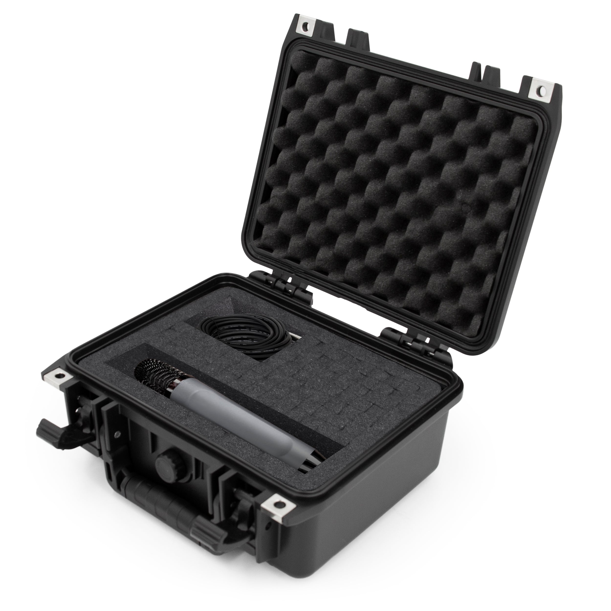 CASEMATIX 11 Waterproof Studio Recording Case - Shockproof Protective Storage for Blue Ember XLR Condenser Mic & Accessories | Perfect for Travel, Field Recording & Studio Use