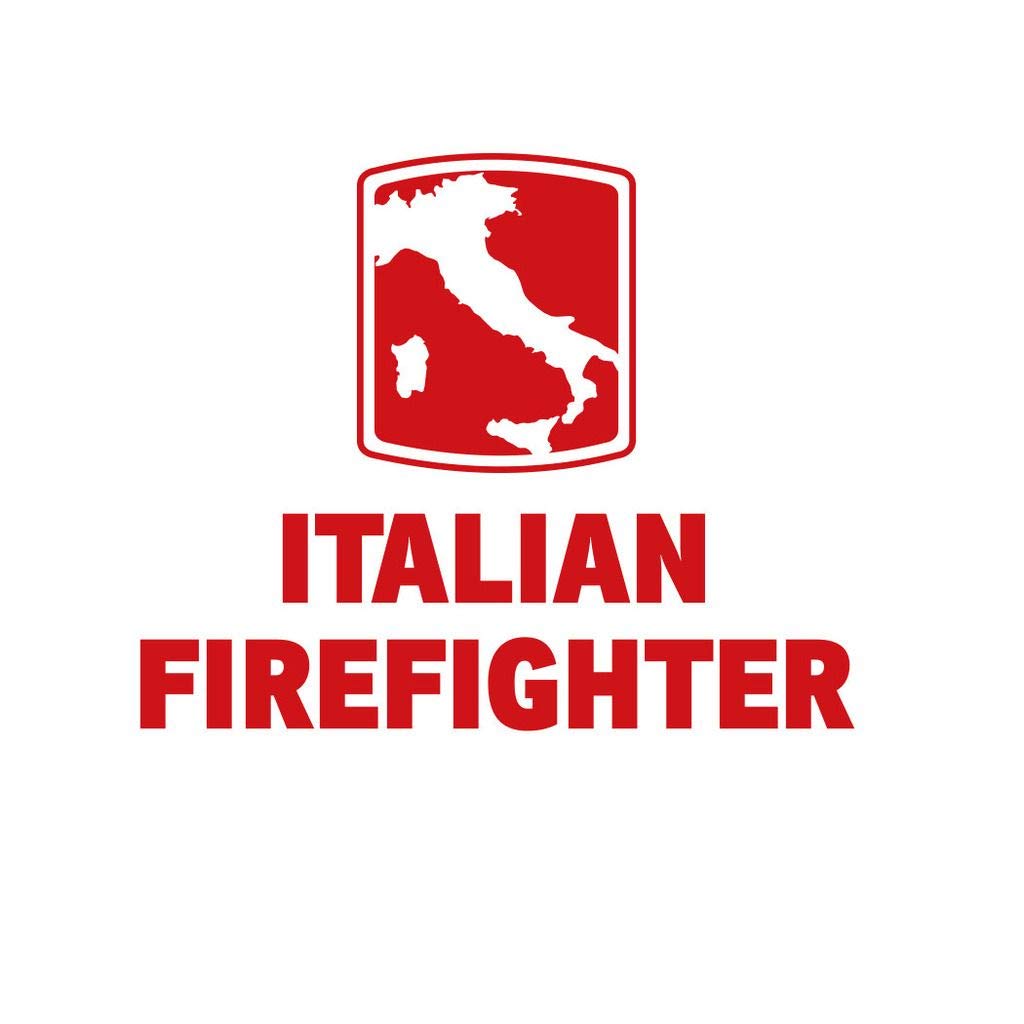 Italian Firefighter Decal - Premium Vinyl Sticker for Cars, Laptops & Walls - Perfect for Italian Pride, Gifts & Home/Office Decor