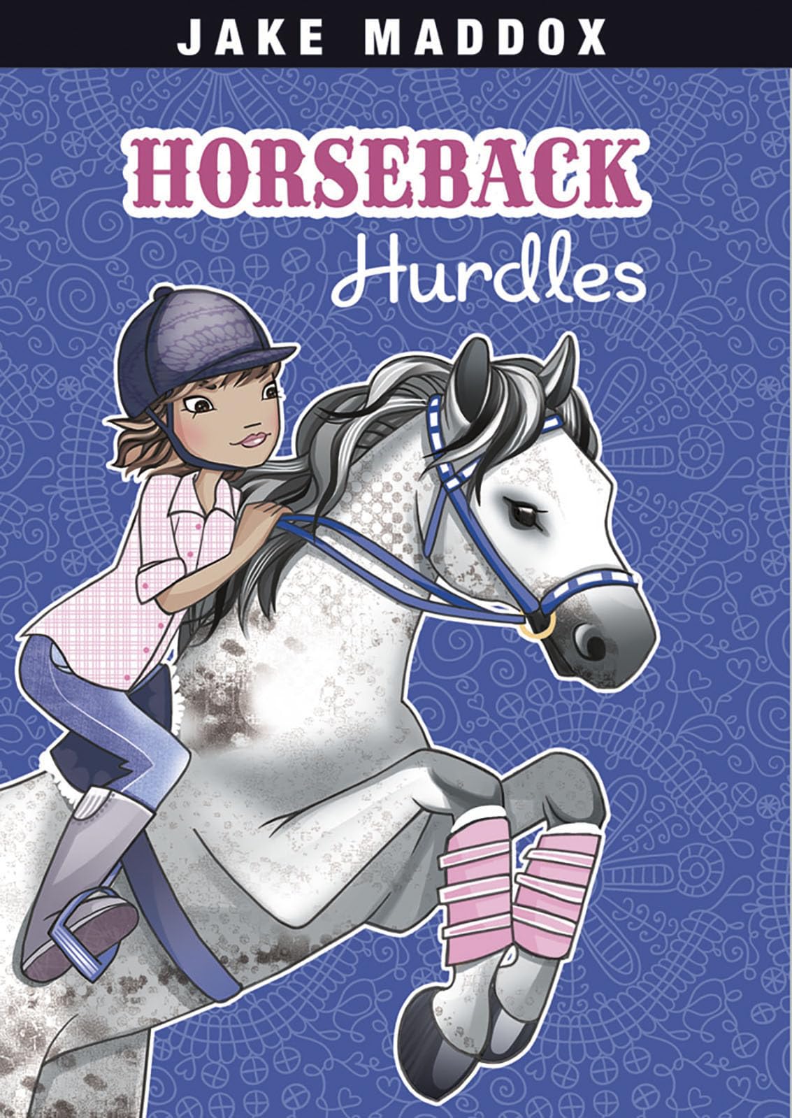 Jake Maddox Sports Story: Horseback Hurdles - Exciting Equestrian Adventure Book for Young Readers | Perfect for Kids Sports Fiction & Horse Riding Enthusiasts