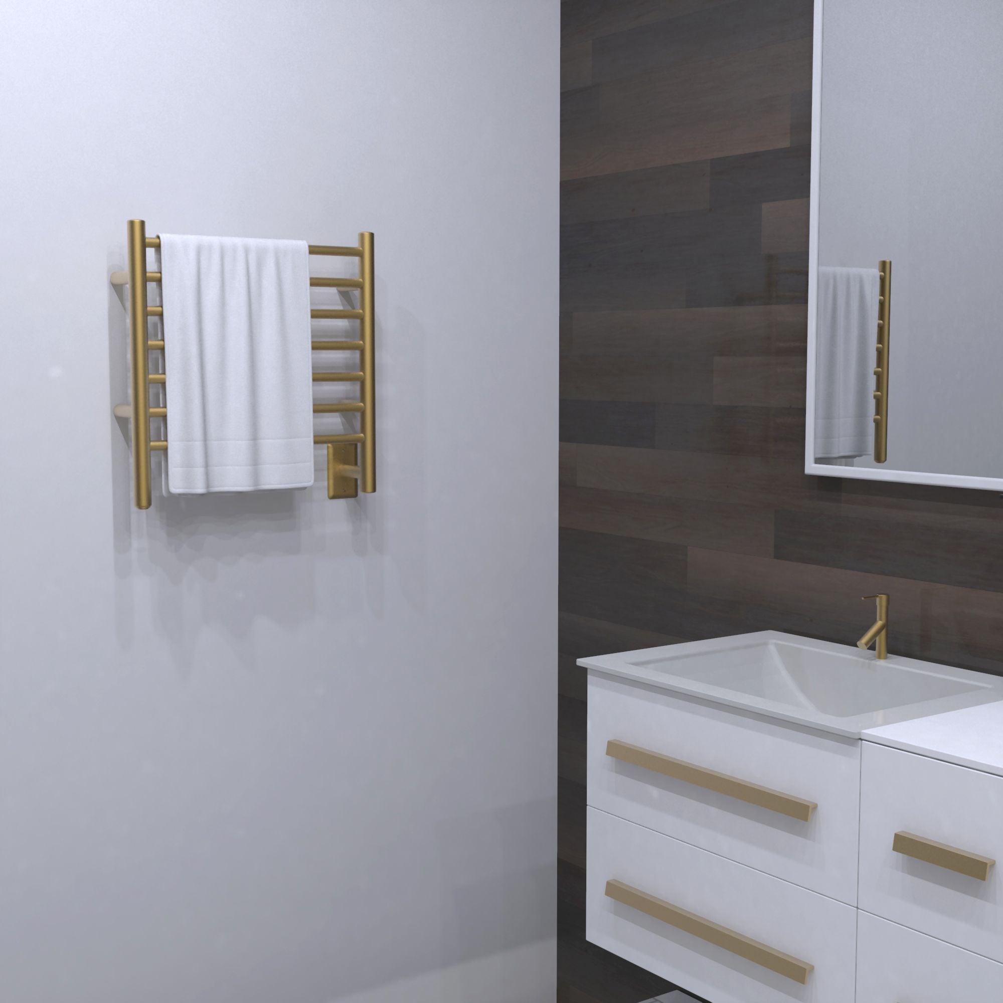 Amba Radiant Small Straight Plug-in & Hardwired Towel Warmer - 20.37