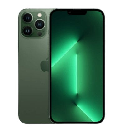 Apple iPhone 13 Pro Max 256GB - Alpine Green (Renewed/Excellent Condition) - Premium Smartphone for Photography, Gaming & Business Use
