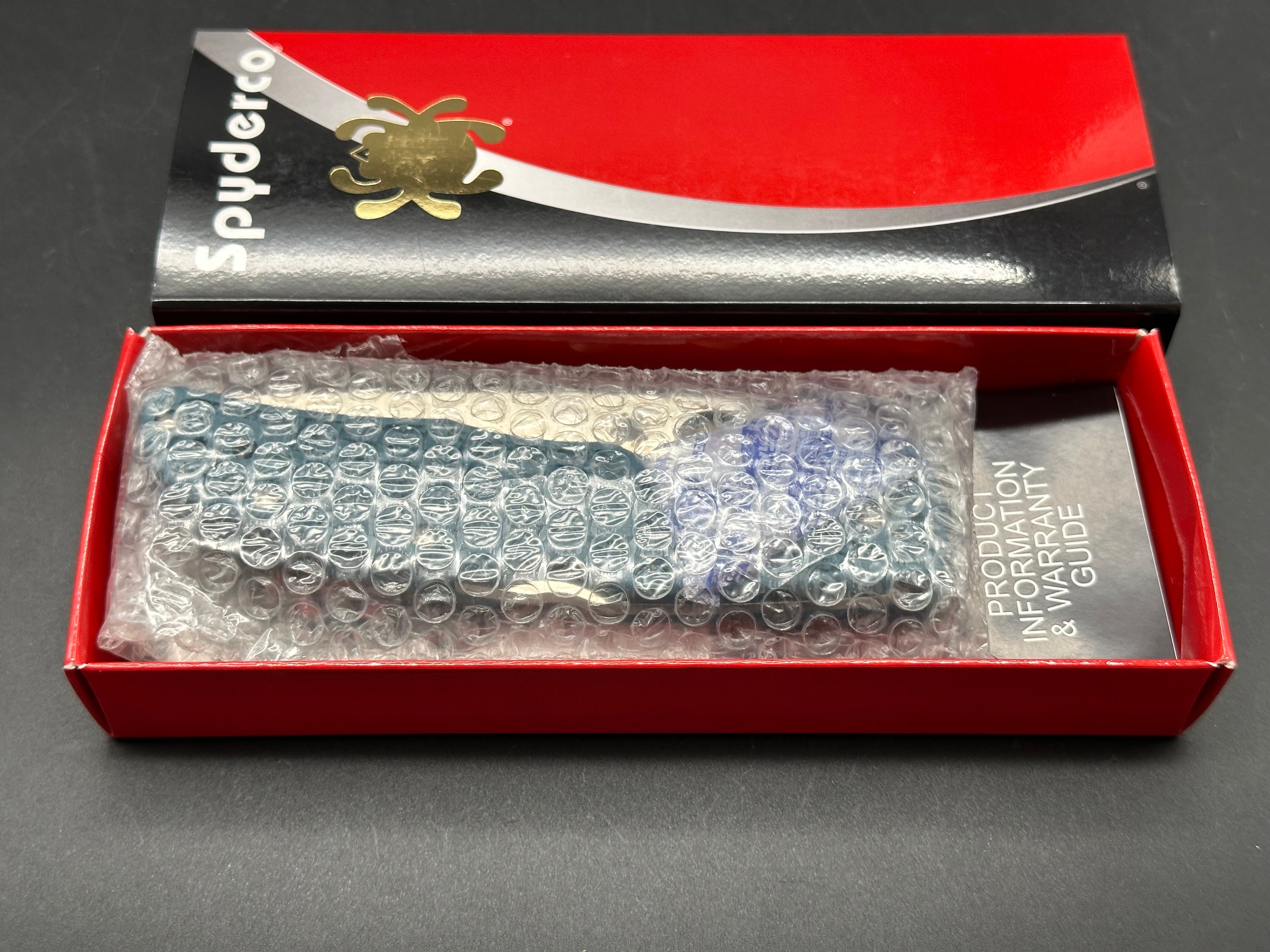 Spyderco Endura 4 Lightweight Folding Knife - 3.8