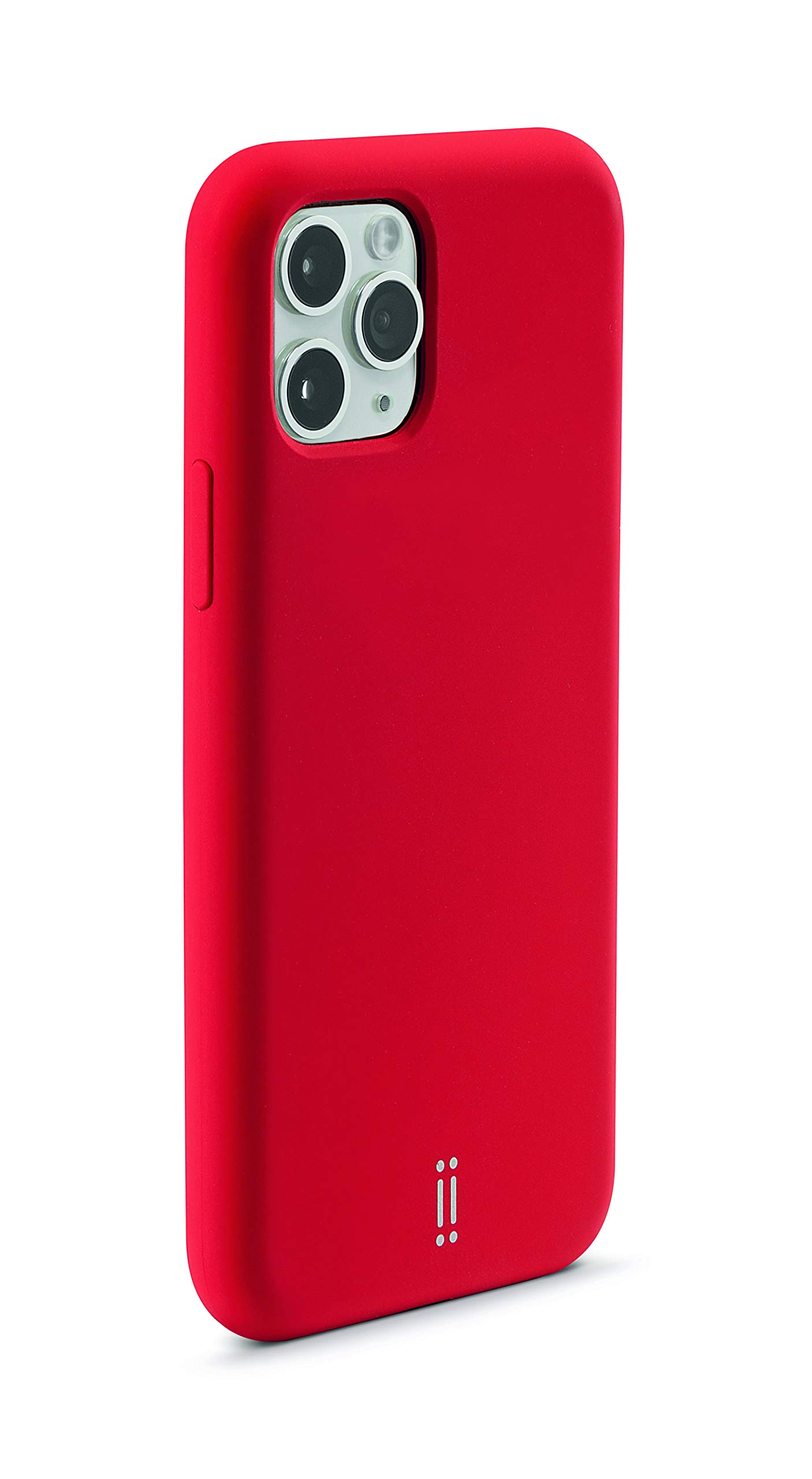 aiino - Heavy Duty Shockproof Silicone Case for iPhone 11 Pro Max with Soft Microfiber Lining | Perfect for Outdoor Activities, Work & Travel (Red)