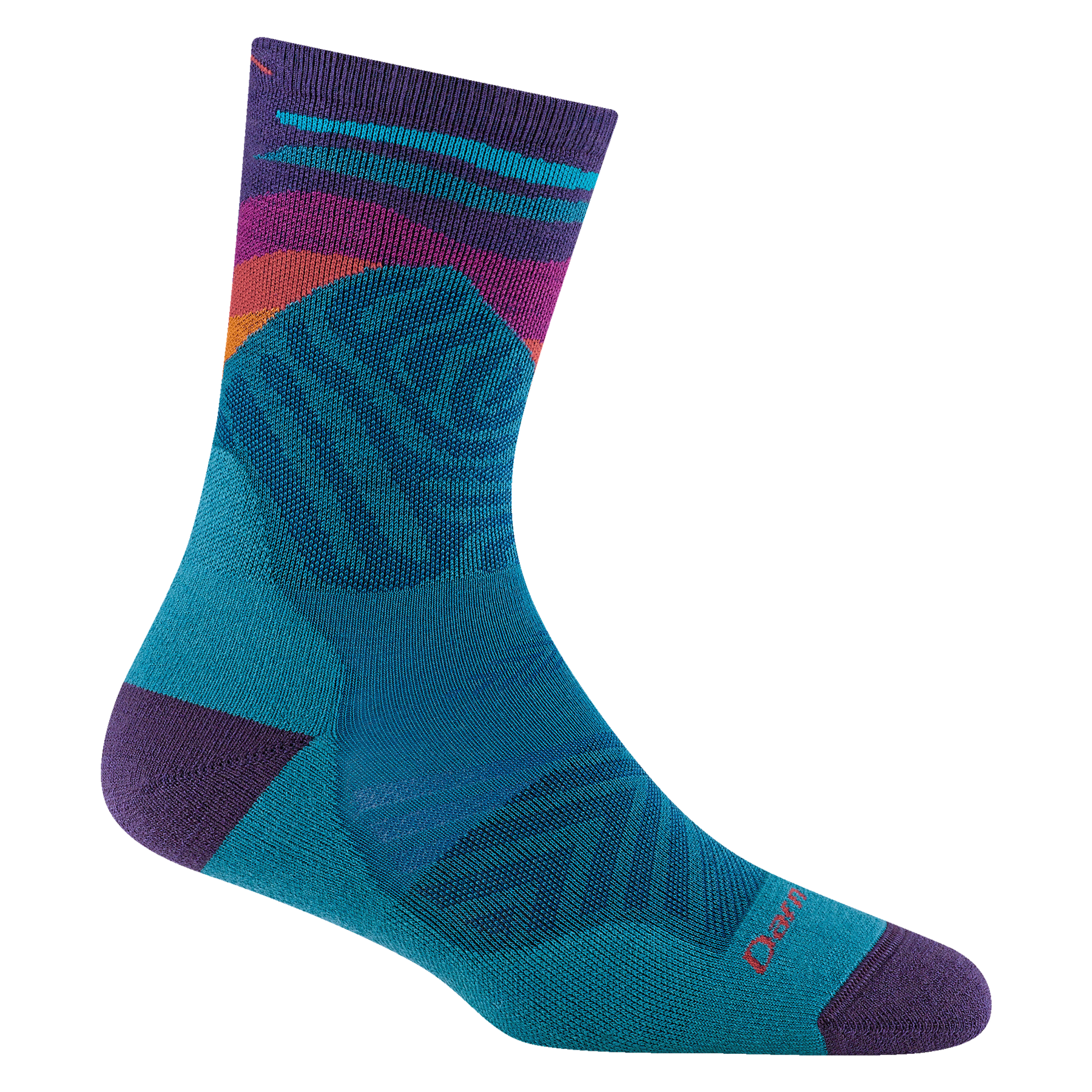 Darn Tough 1067 Merino Wool Micro Crew Ultra Lightweight Cushioned Running Socks for Women - Perfect for Hiking, Jogging & Everyday Comfort